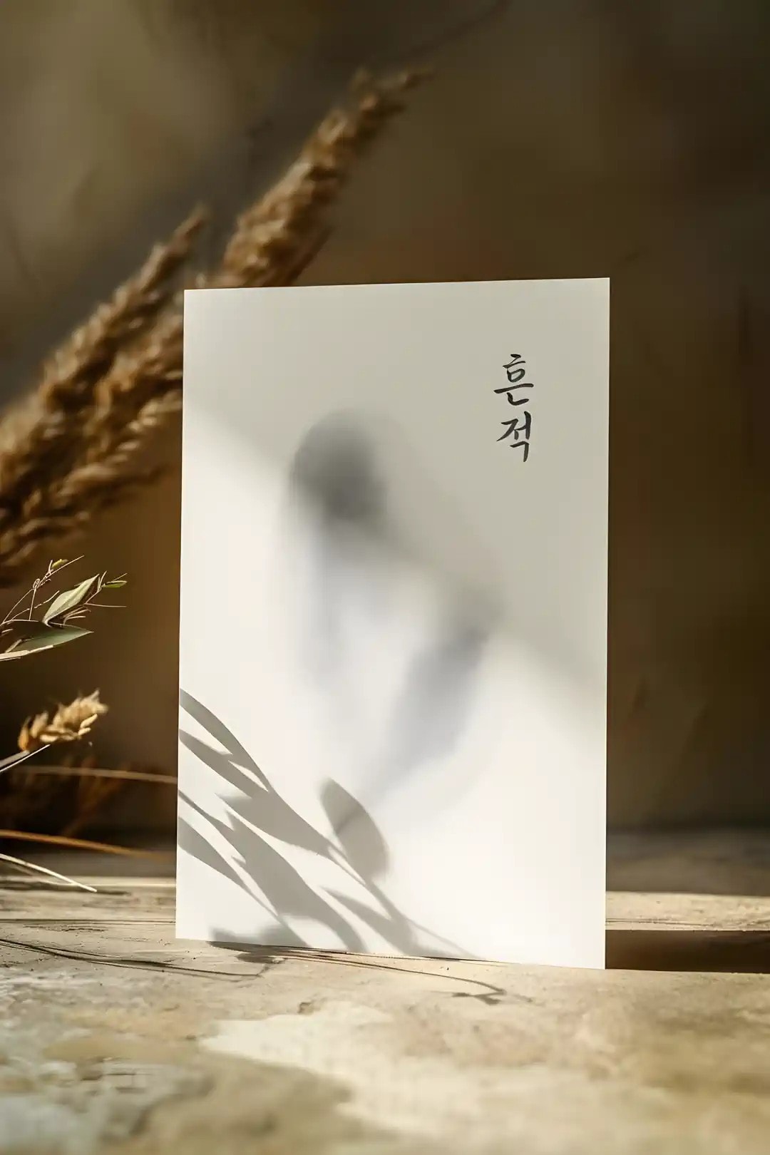 Sessiz Estetik Koleksiyonu 흔적 (Heunjeok – İz) SE10 Art Print - Çerçevesiz Poster