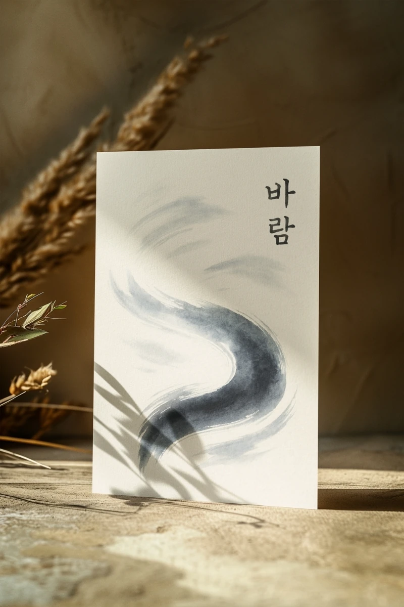 Soyut Koleksiyonu  고요 (goyo-sessizlik) - Art Print - Poster