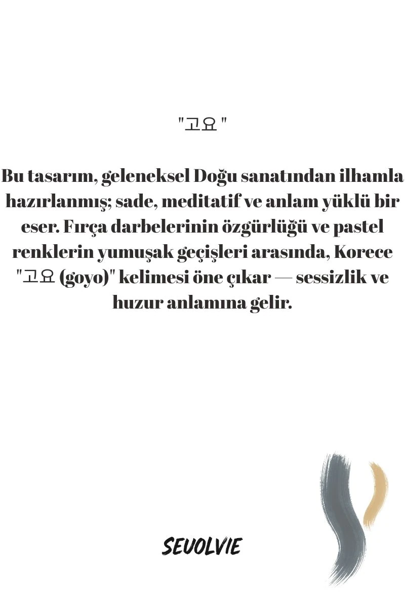 Soyut Koleksiyonu Yansımanın Sessizliği – Art Print - Poster