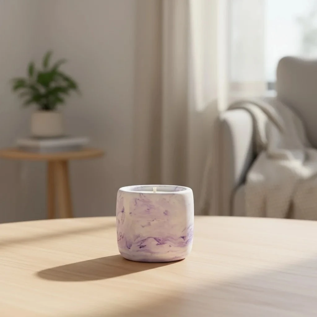 Seuolvie Handmade Lavanta Beton Mum