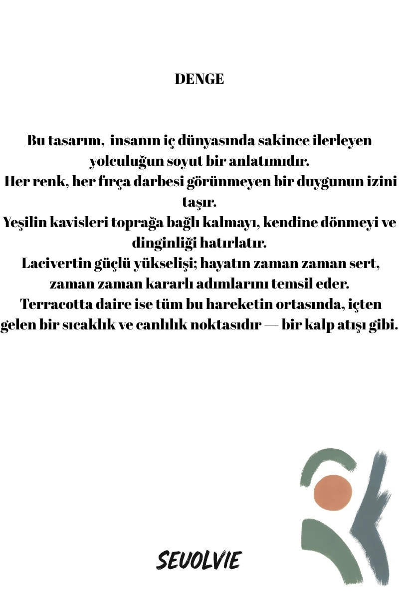 Soyut Koleksiyonu - Denge - Art Print - Poster