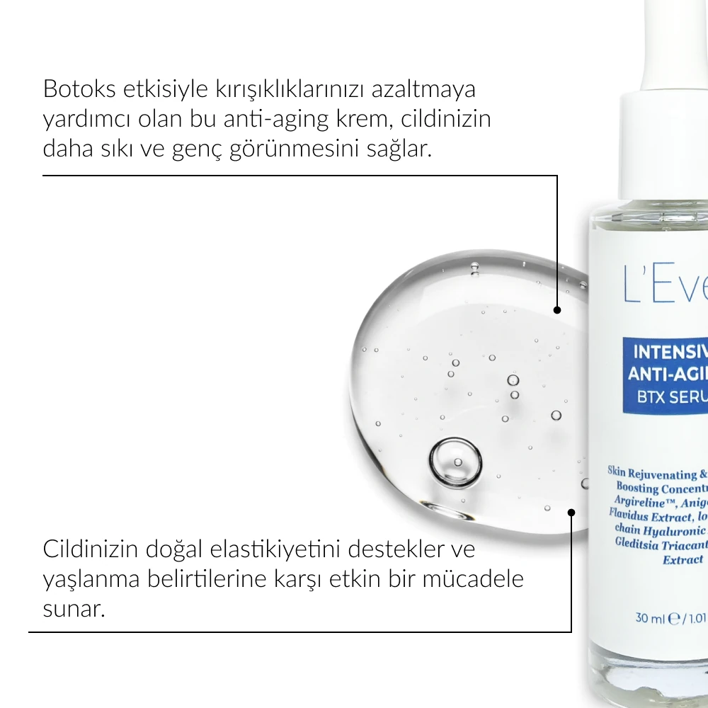 Yoğun Yaşlanma Karşıtı Btx Serum 30 ml