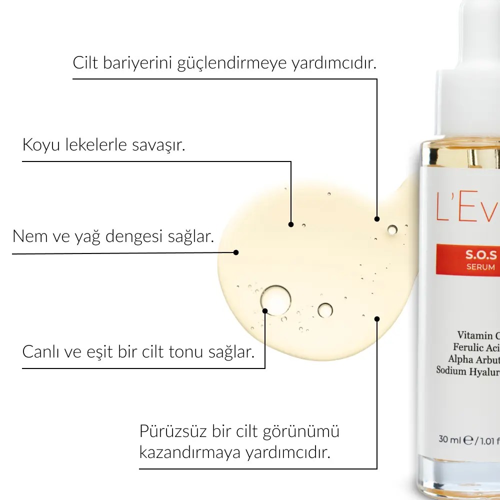 Onarıcı & Leke Karşıtı SOS Serum 30 ml	