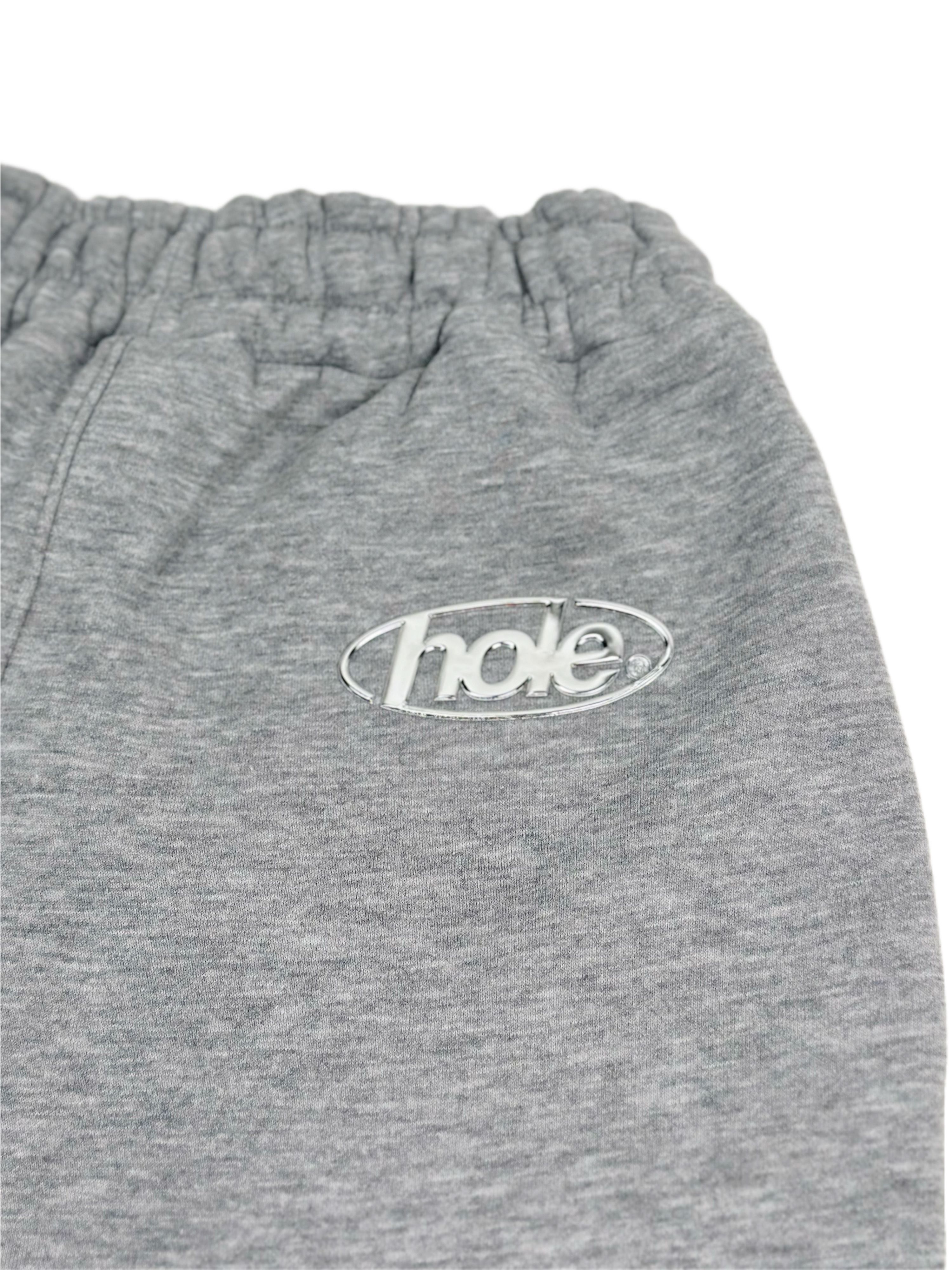 Hole Sweatpants w/ nickel print