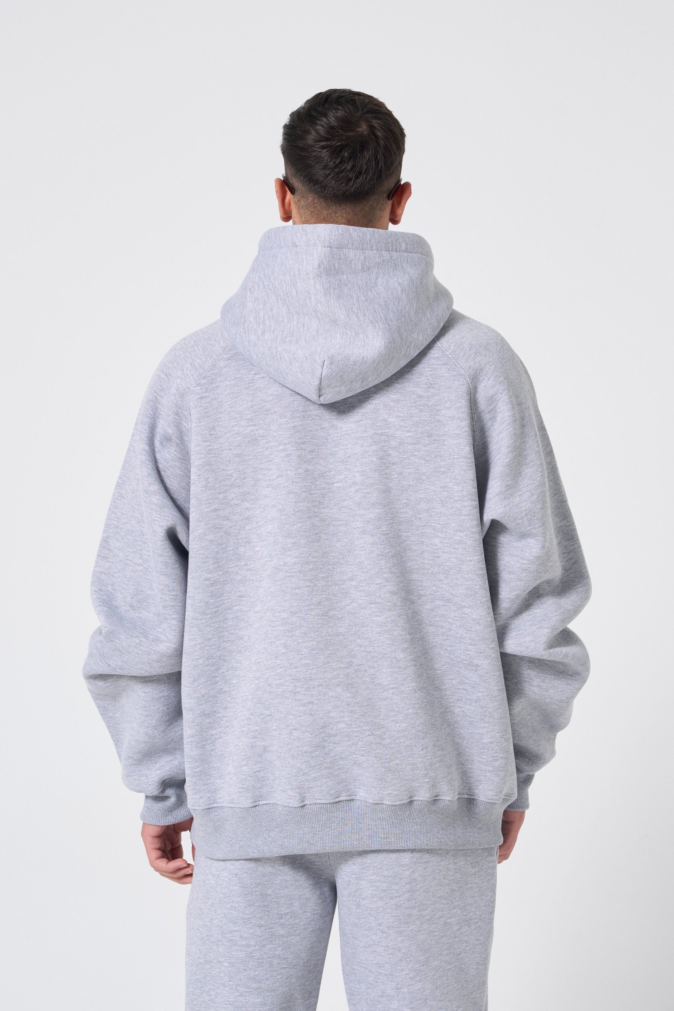 Nikel Baskı Oversize Hoodie