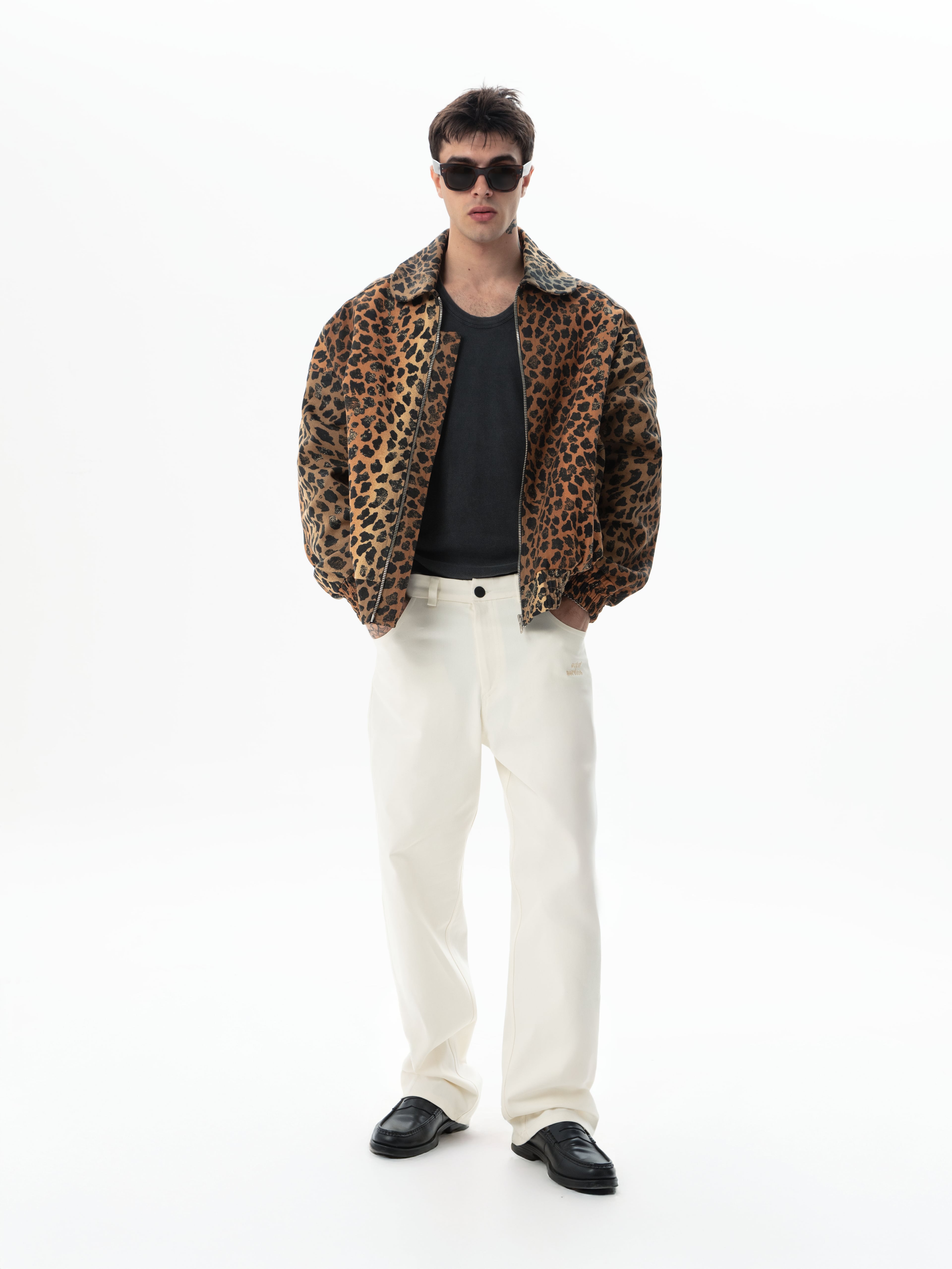 Gabardine Jacket w/embroided Hole logo