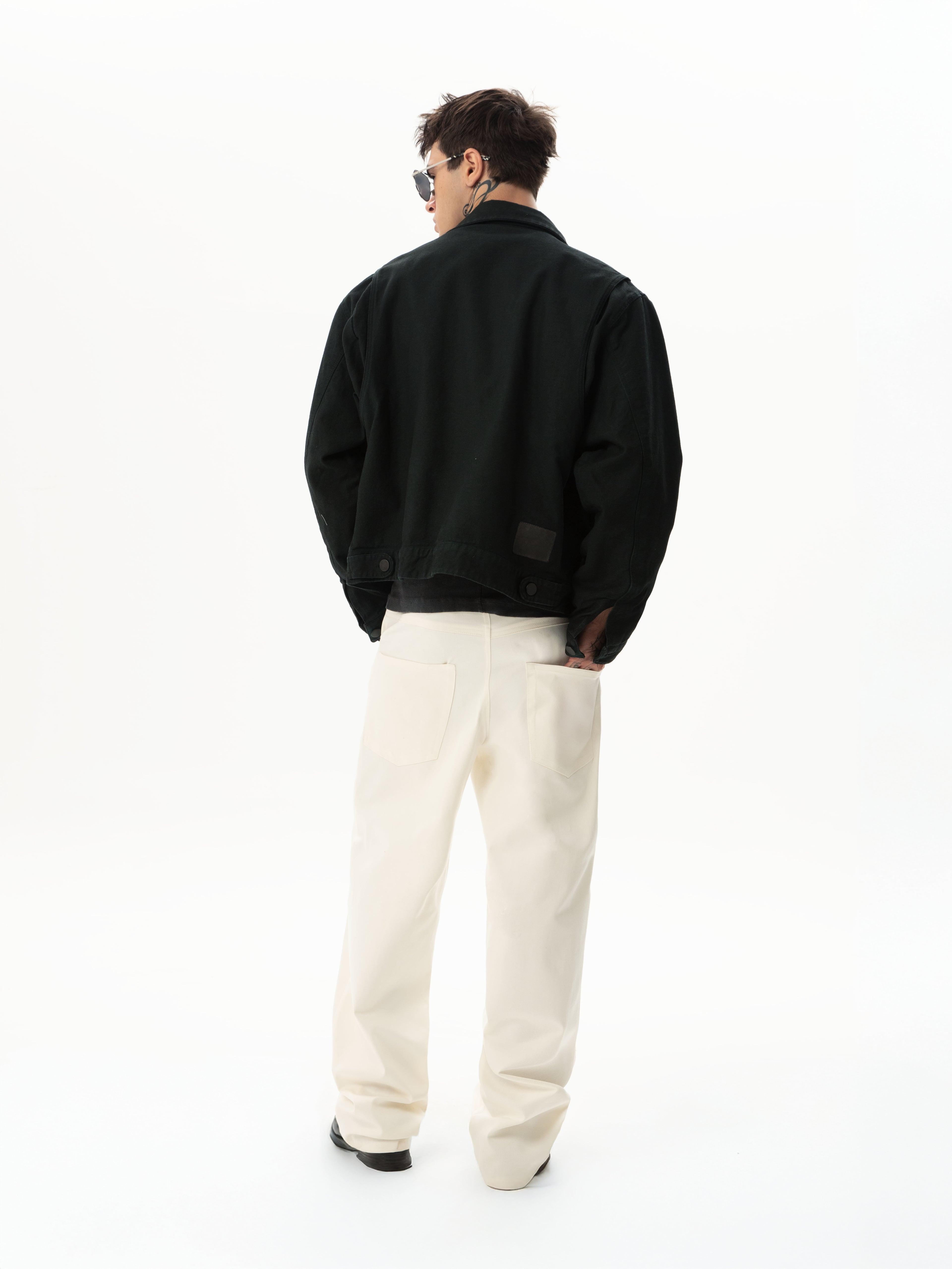 Hole Short Cut Jacket