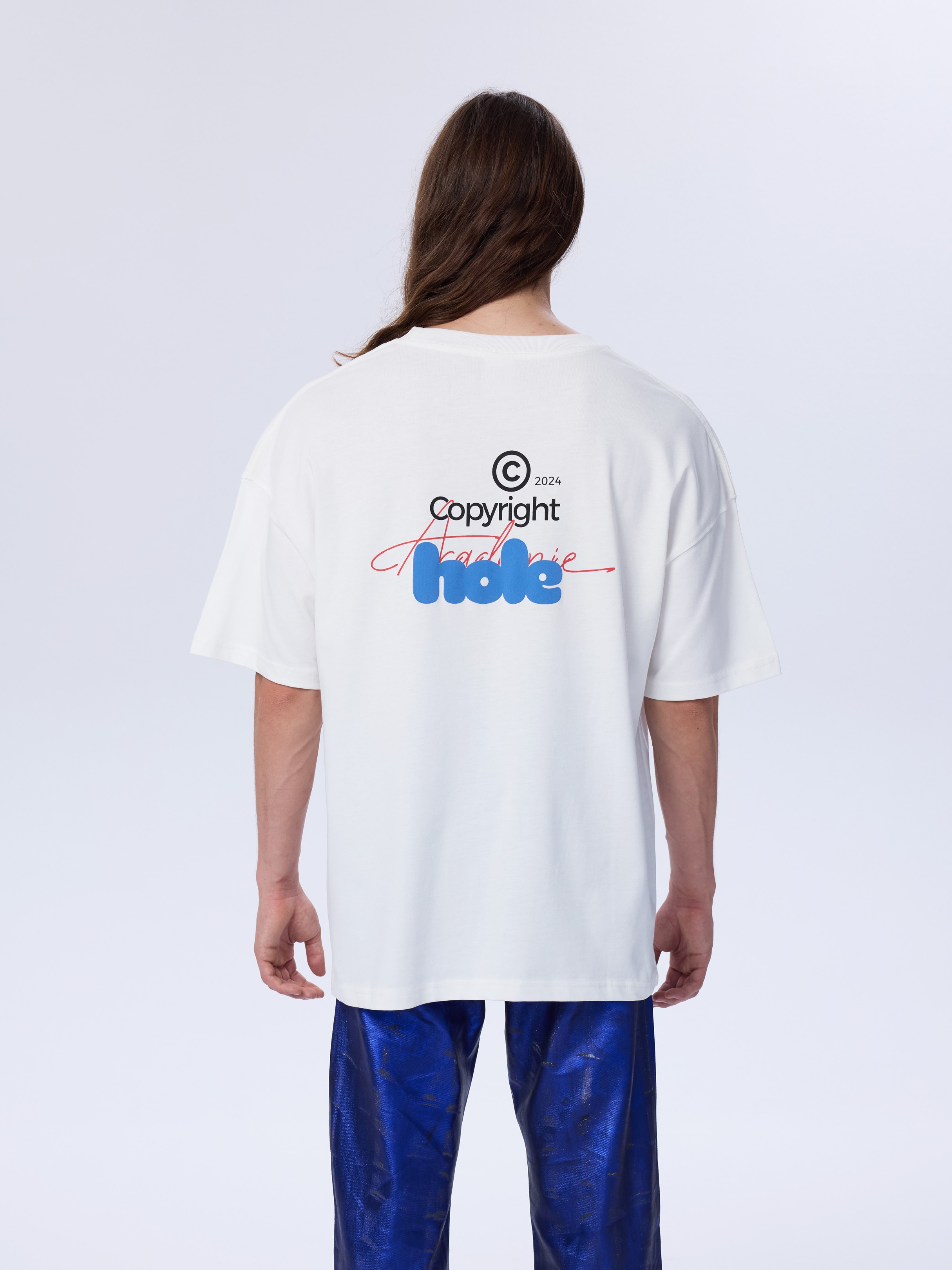 Copright Print T-Shirt