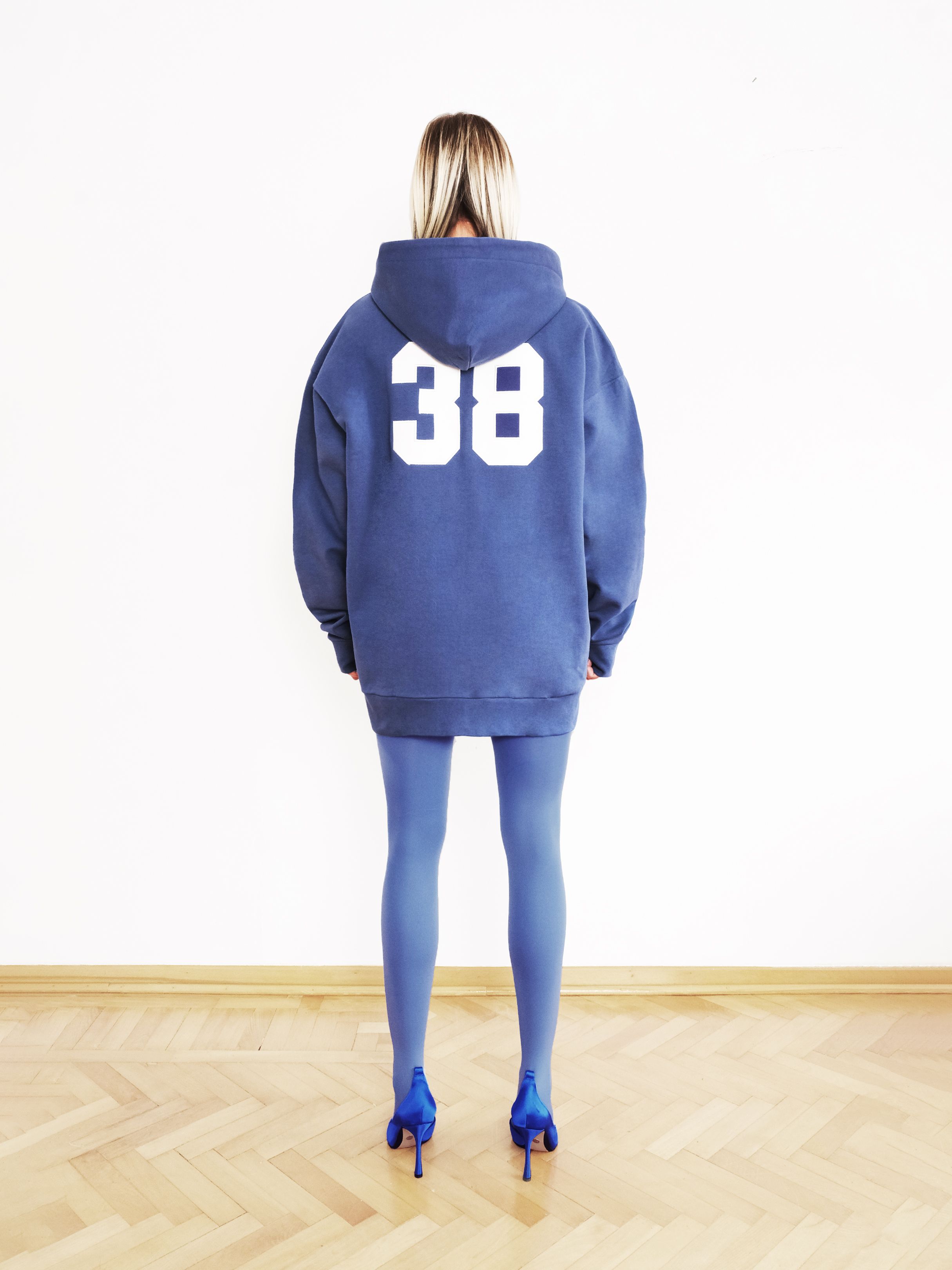 Hole 38 Baskılı Hoodie