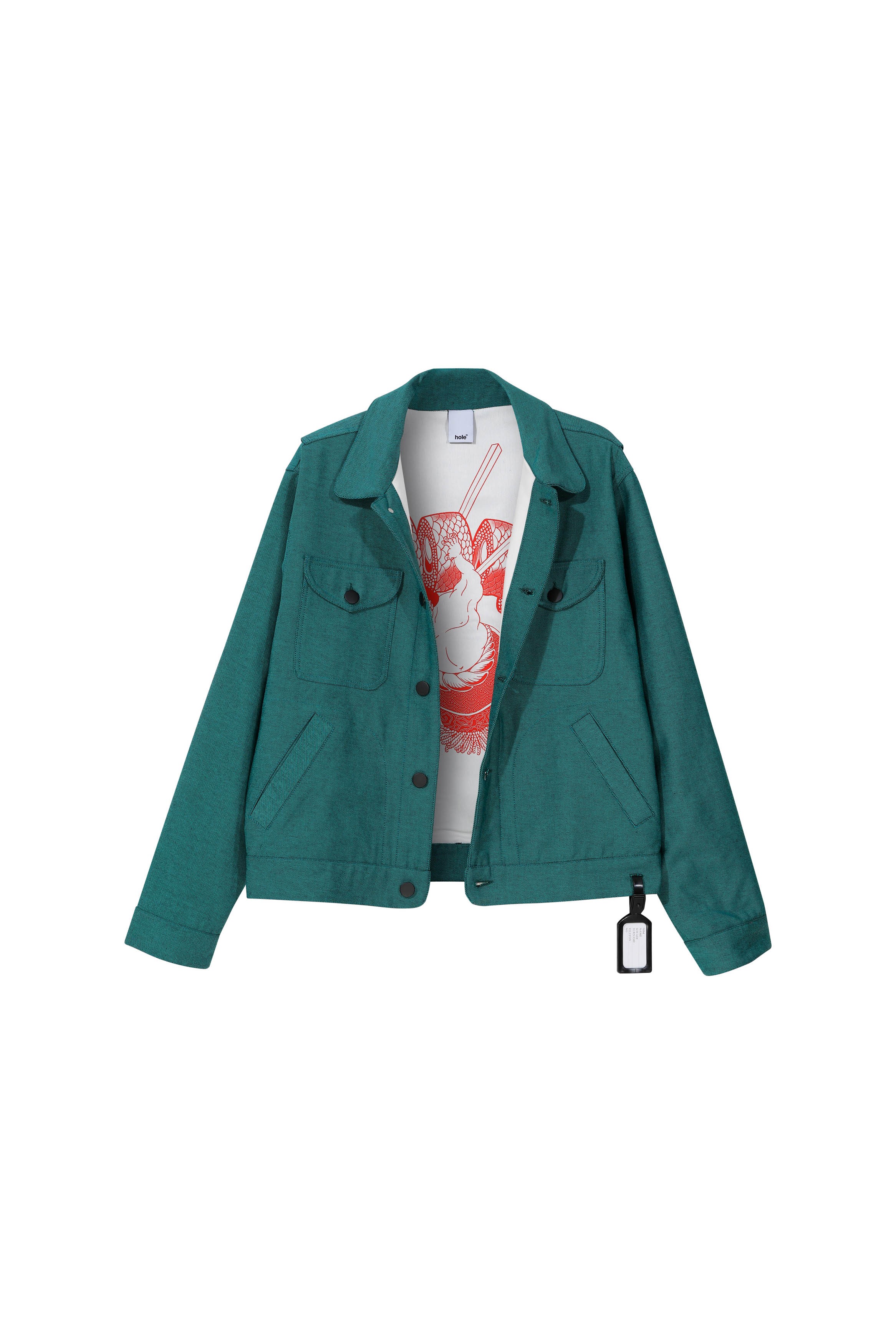 Hole Short Cut Jacket