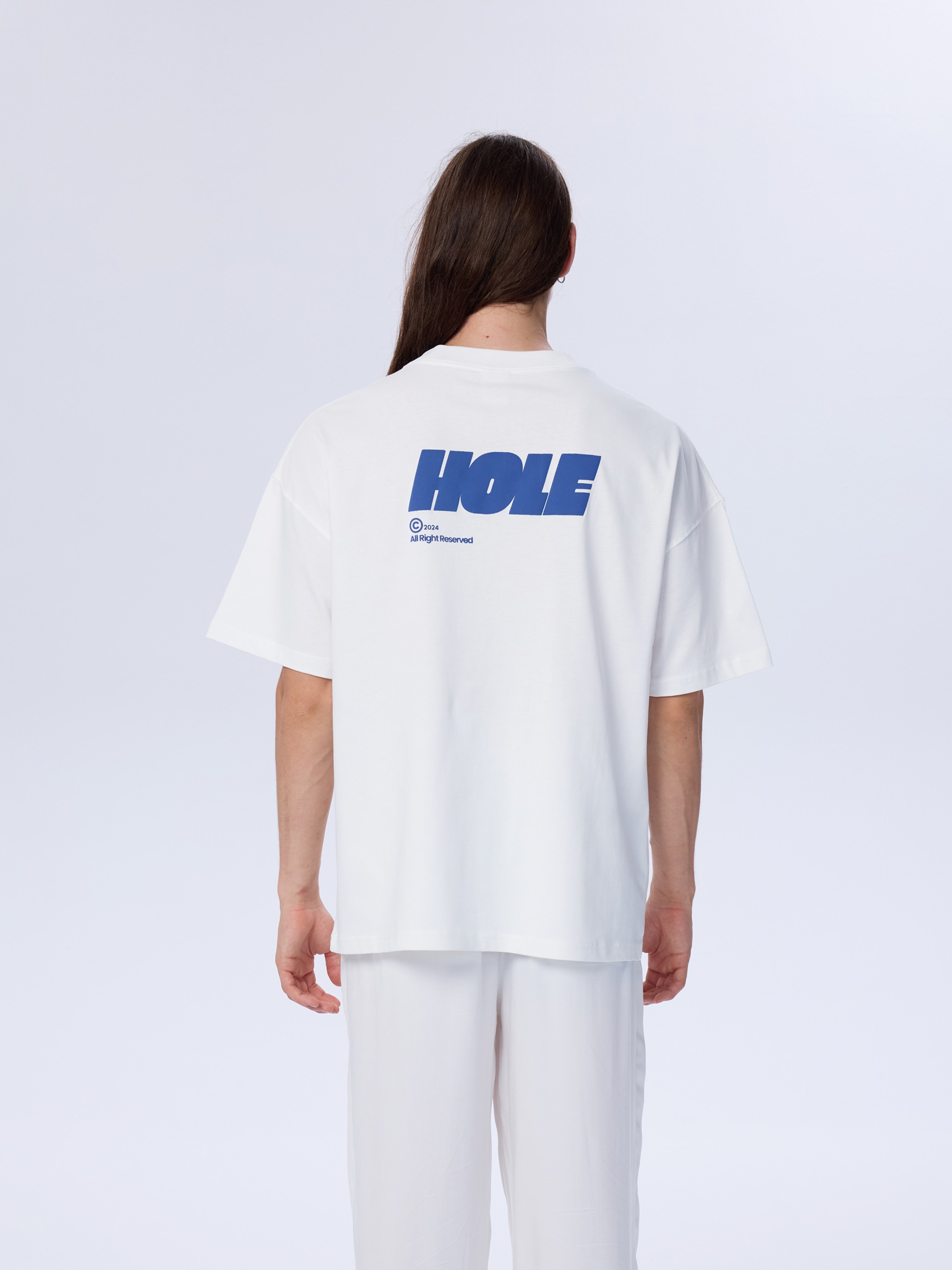 Hole Logo V3 Baskılı T-Shirt