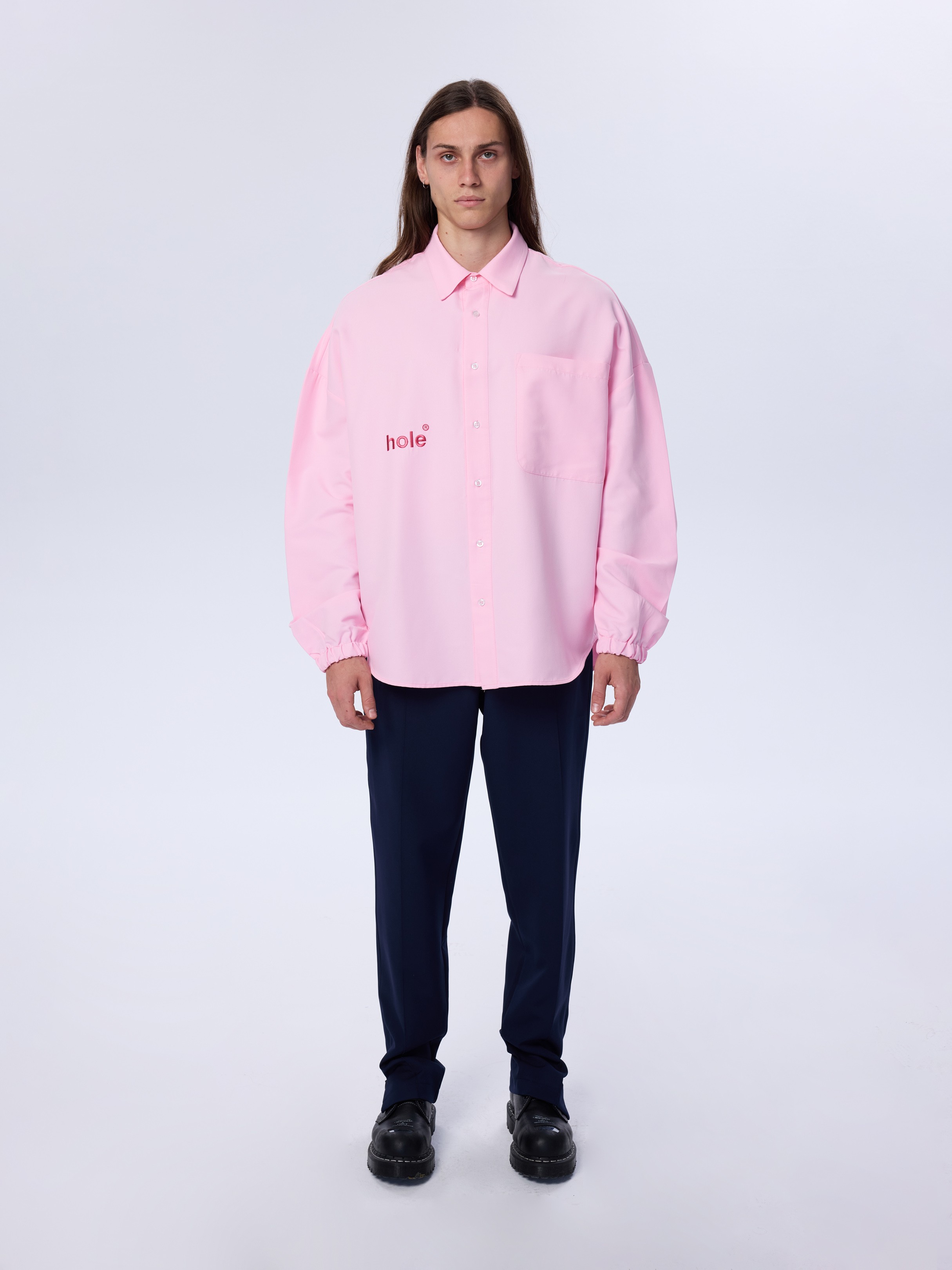 OVERSIZE SHIRT - PINK