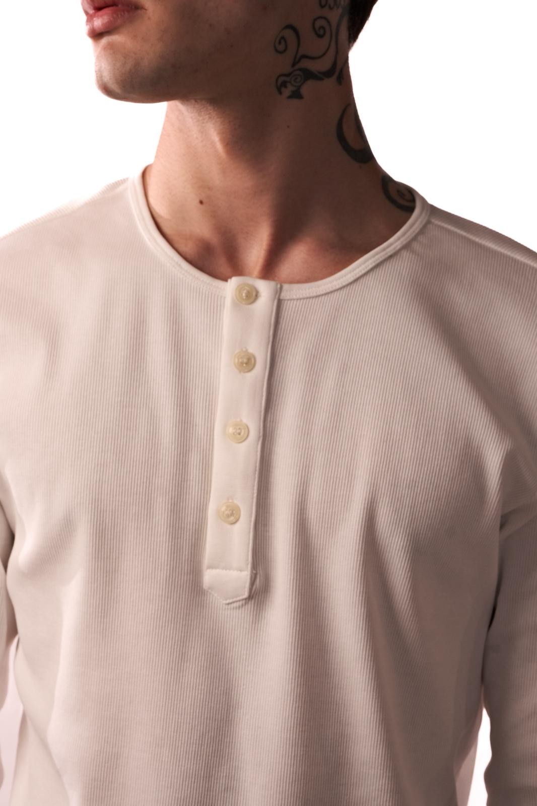 Hole Bisiklet Yaka Patlı Kaşkorse Sweatshirt