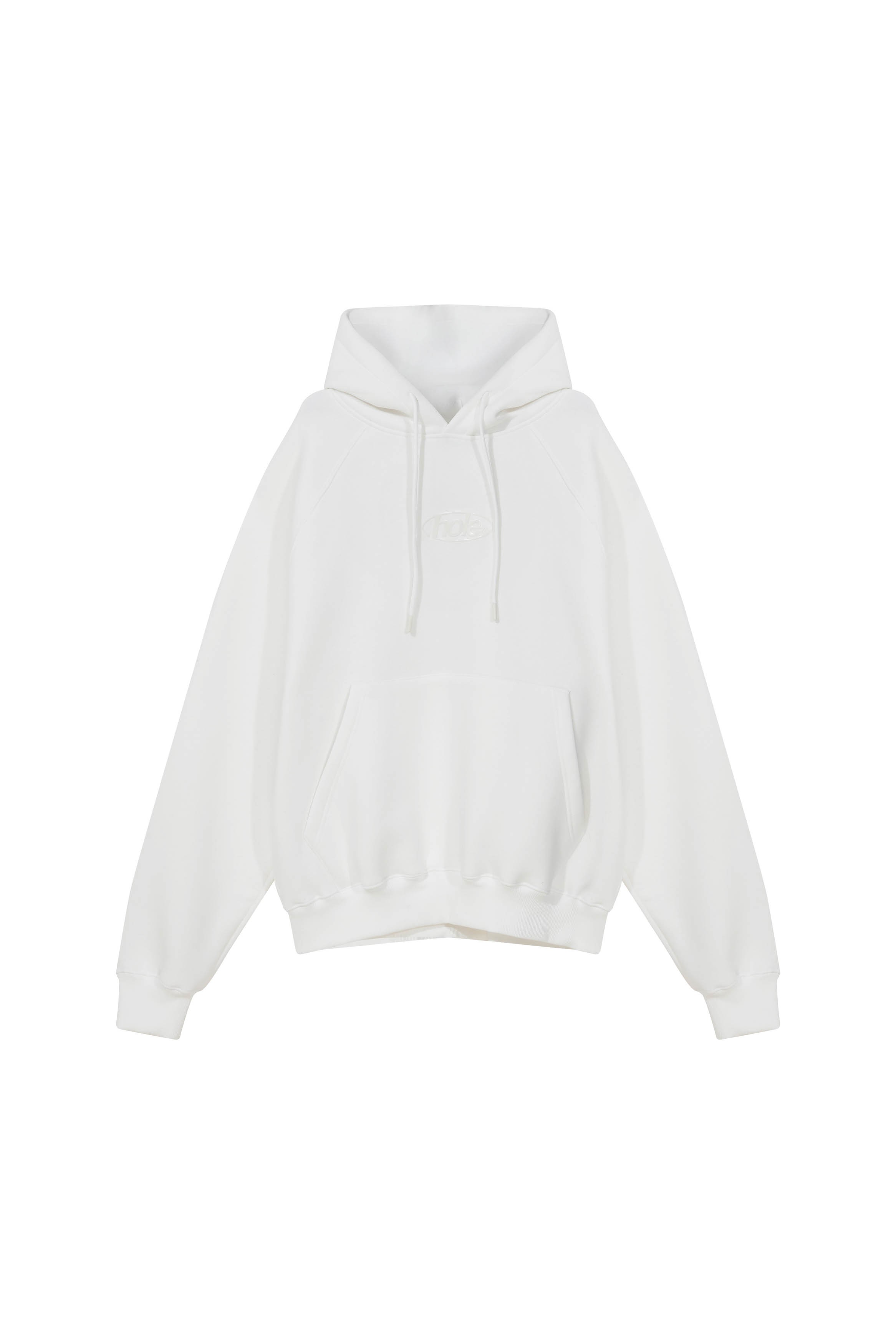 Hole Enjeksiyon Baskı Oversize Hoodie