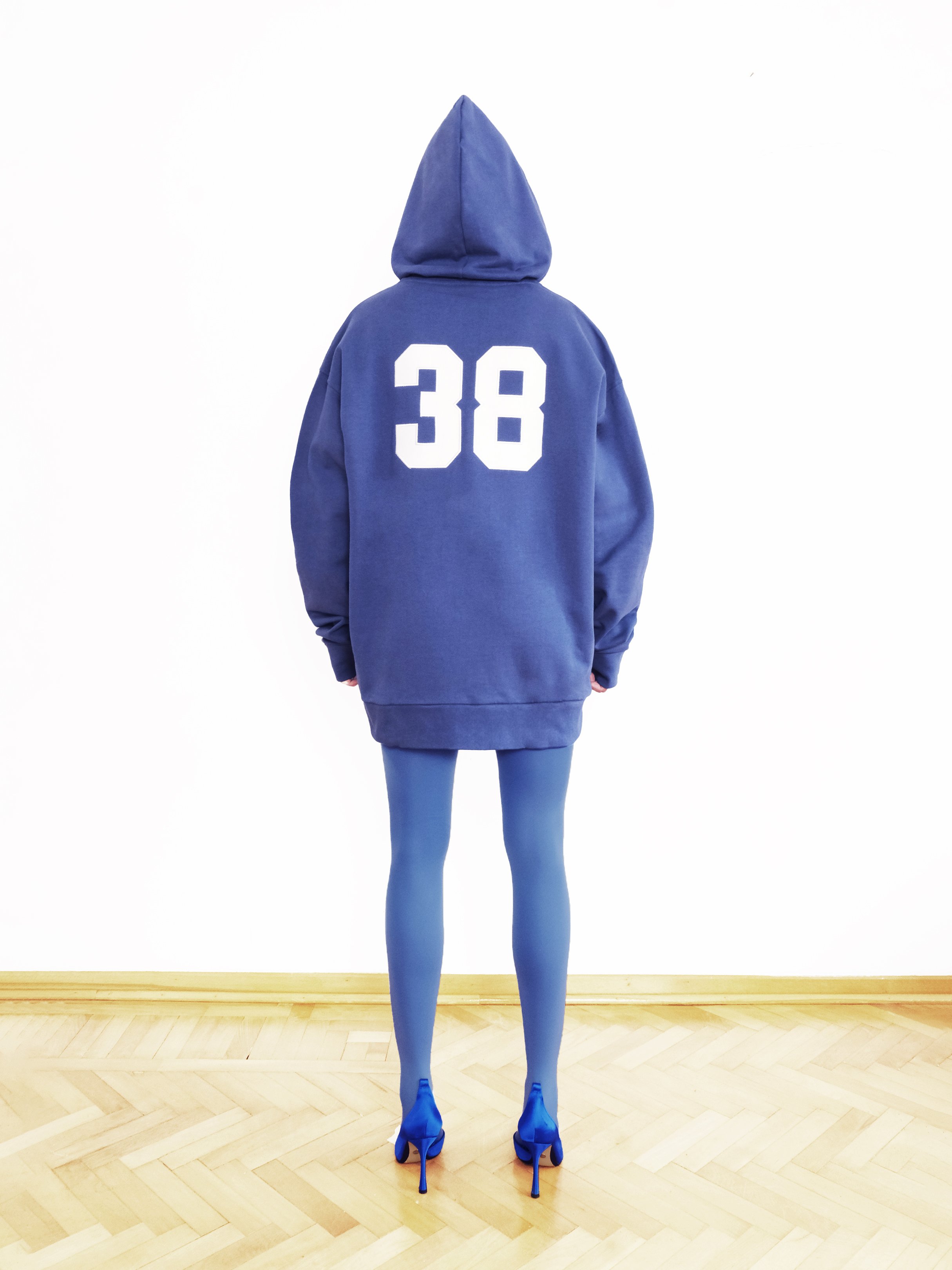 Hole 38 Baskılı Hoodie