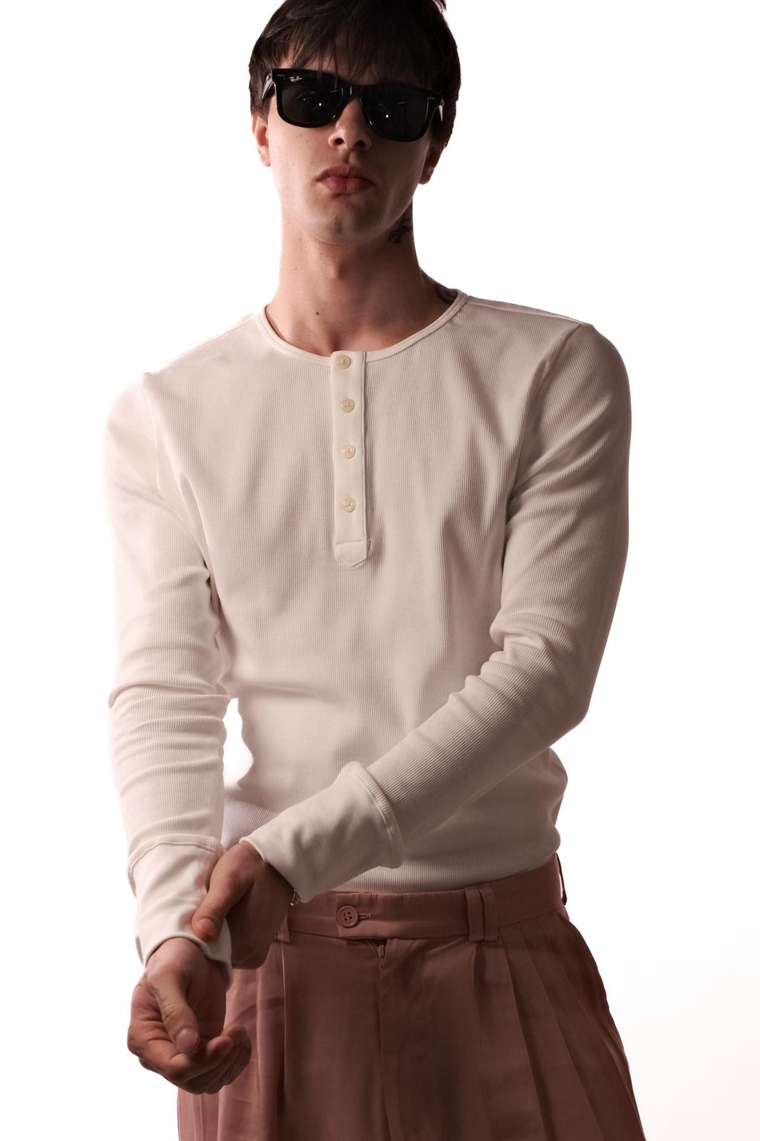 Hole Bisiklet Yaka Patlı Kaşkorse Sweatshirt