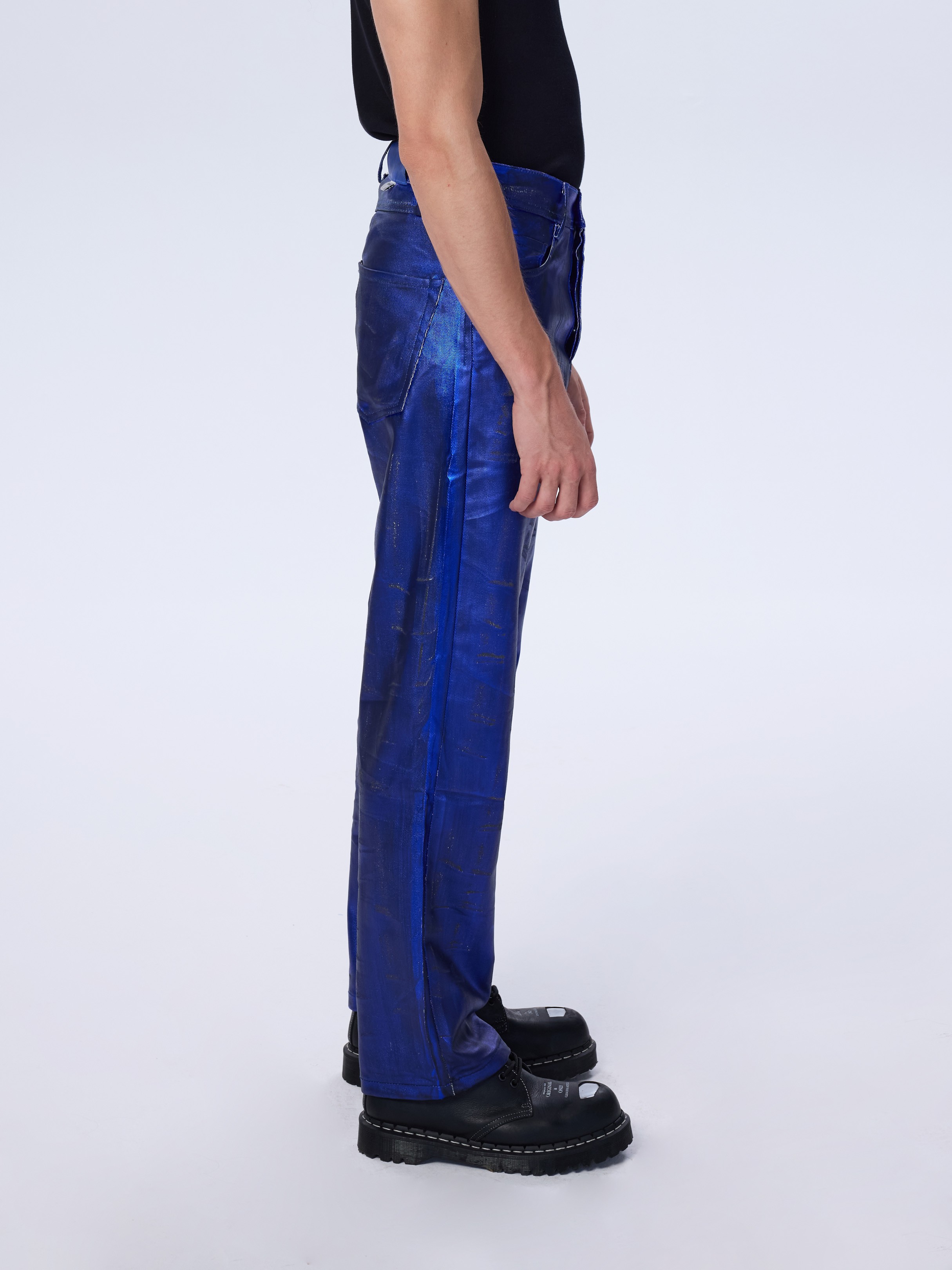 Alek Worn Men Jean Pants - blue