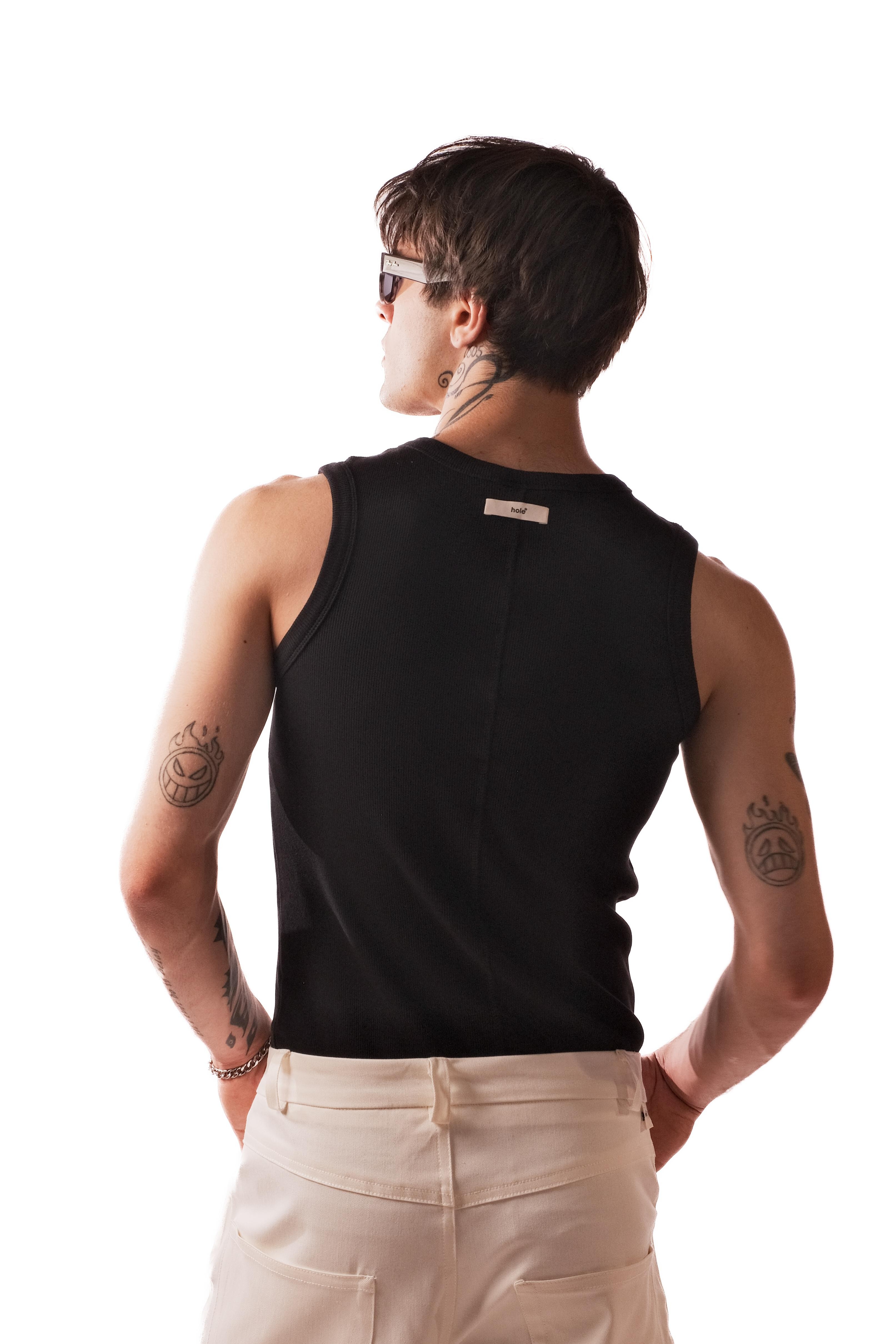 Hole Kaskorse Men's Tank Top - BLACK