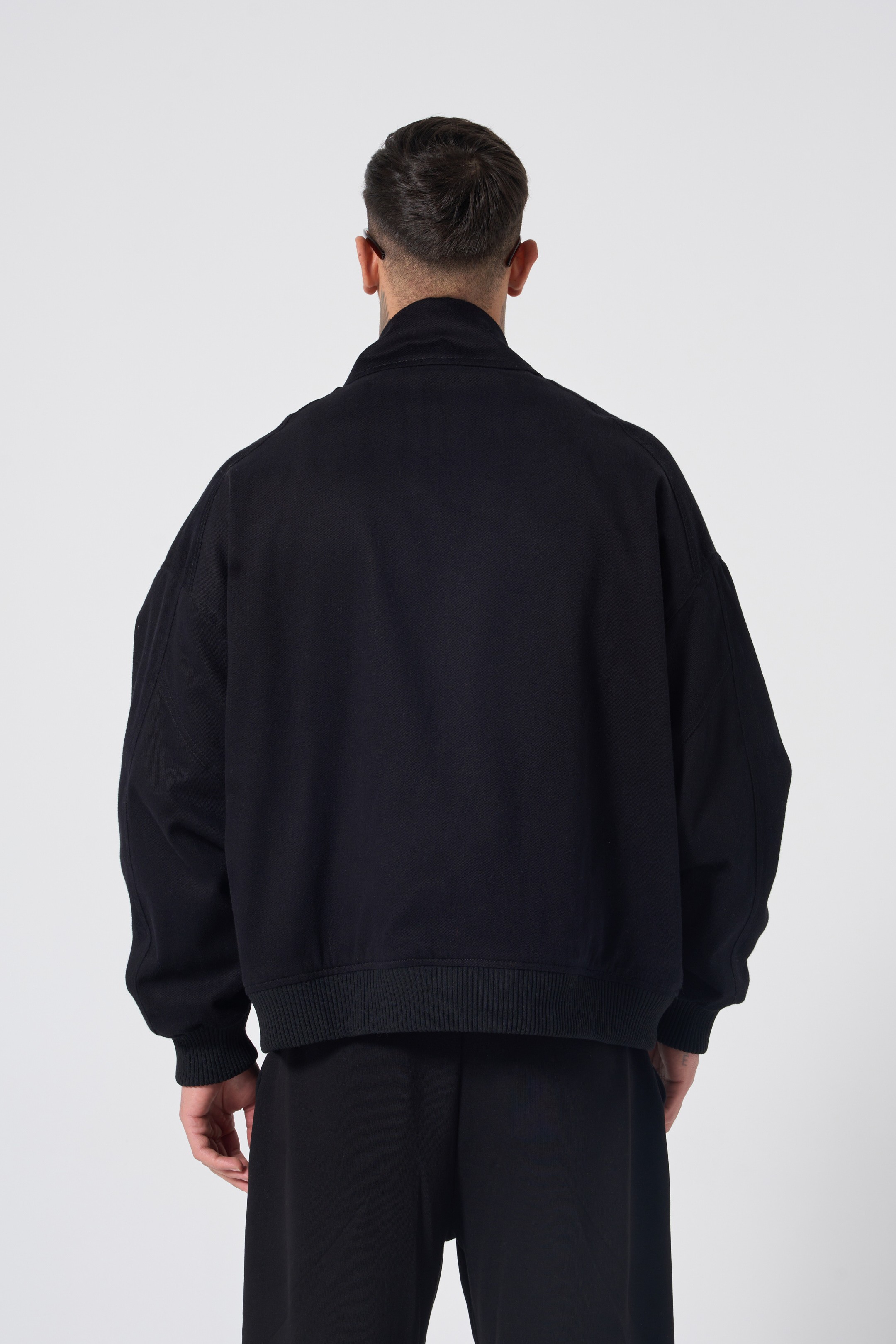 Gabardine Jacket w/embroided Hole logo