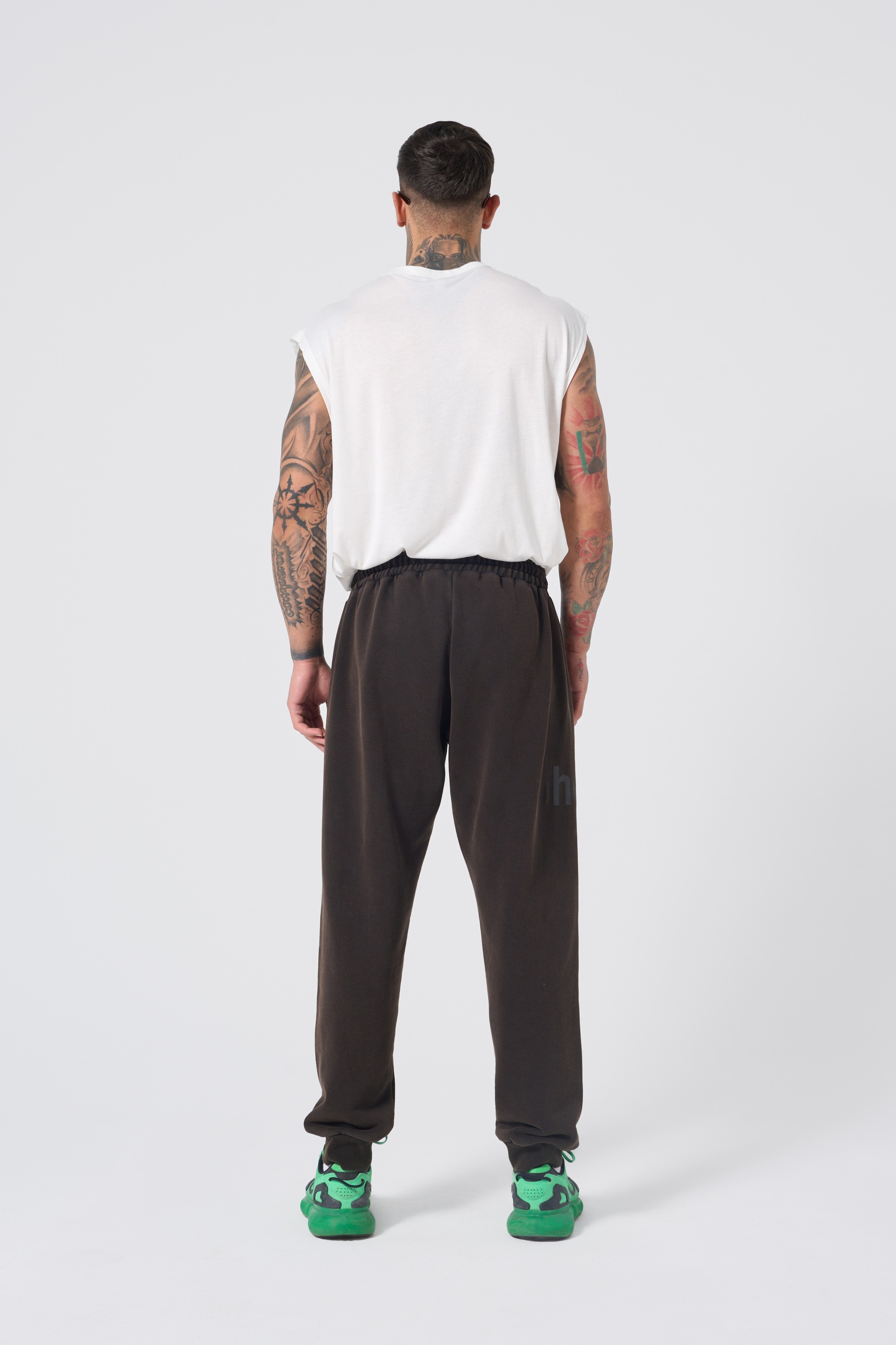 Hole Sweatpants w/ distressed look