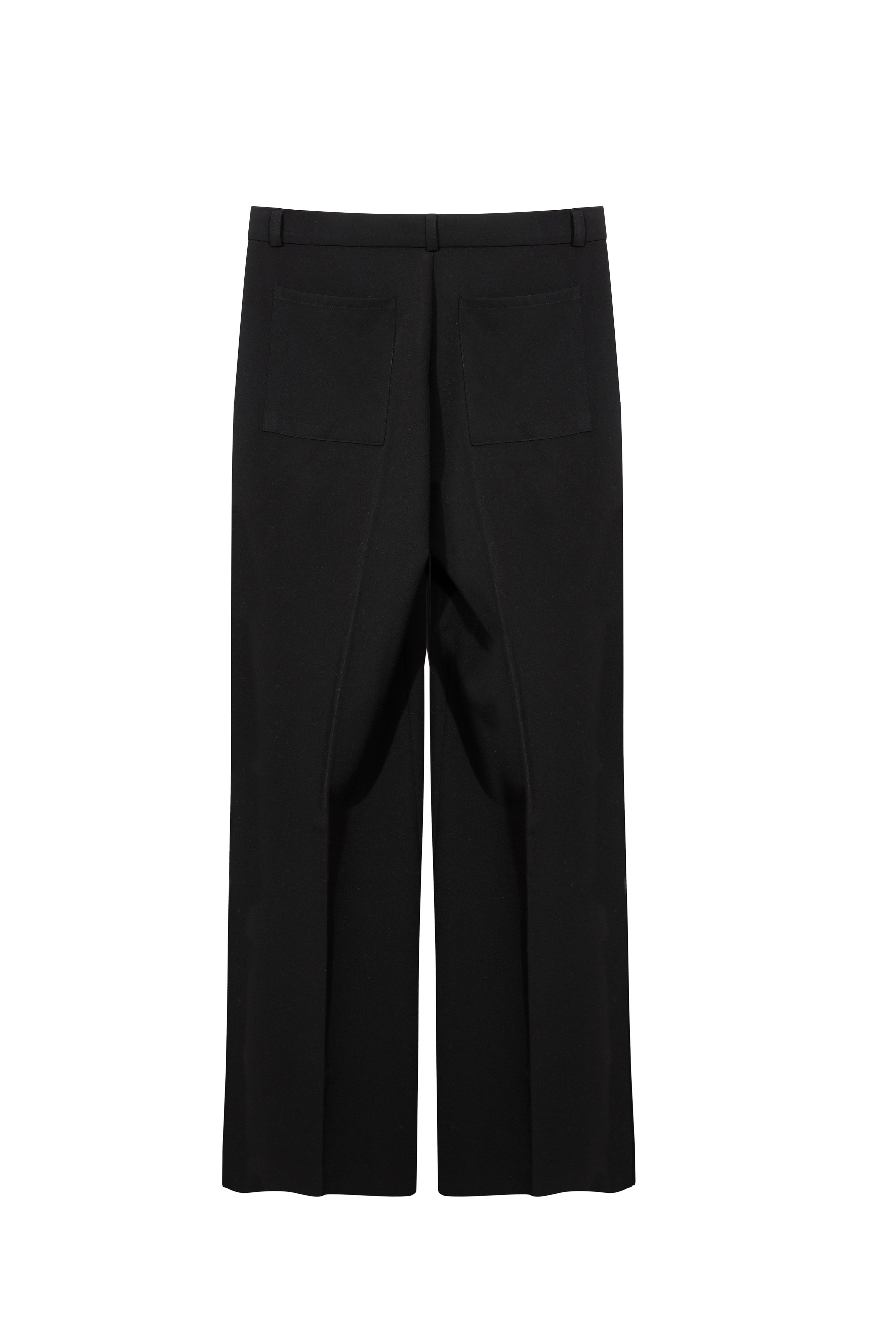 Flared Black Trousers