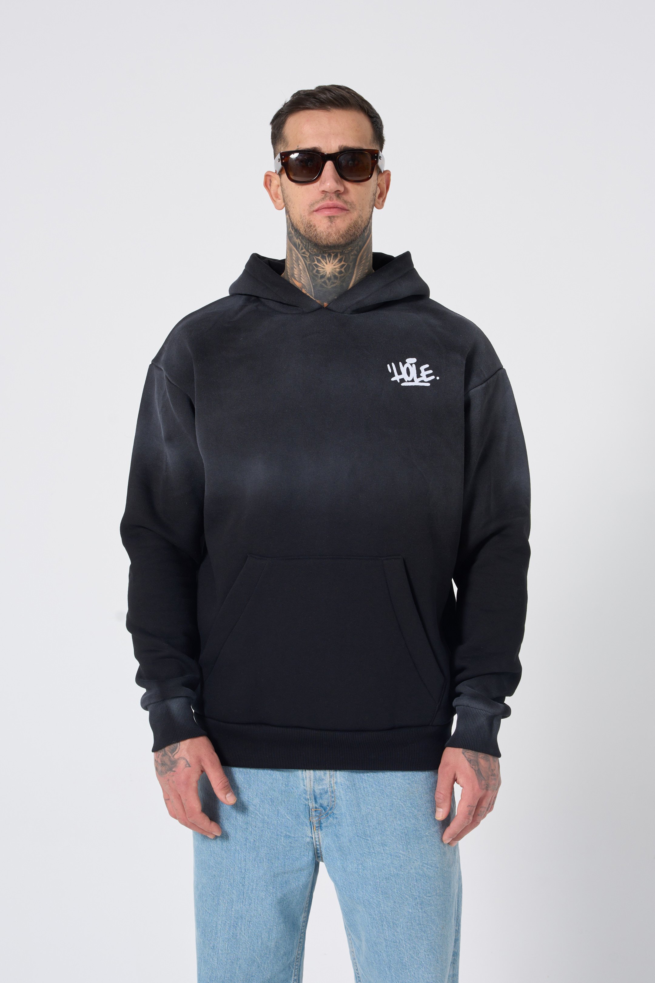 Hole Sprayed Hoodie