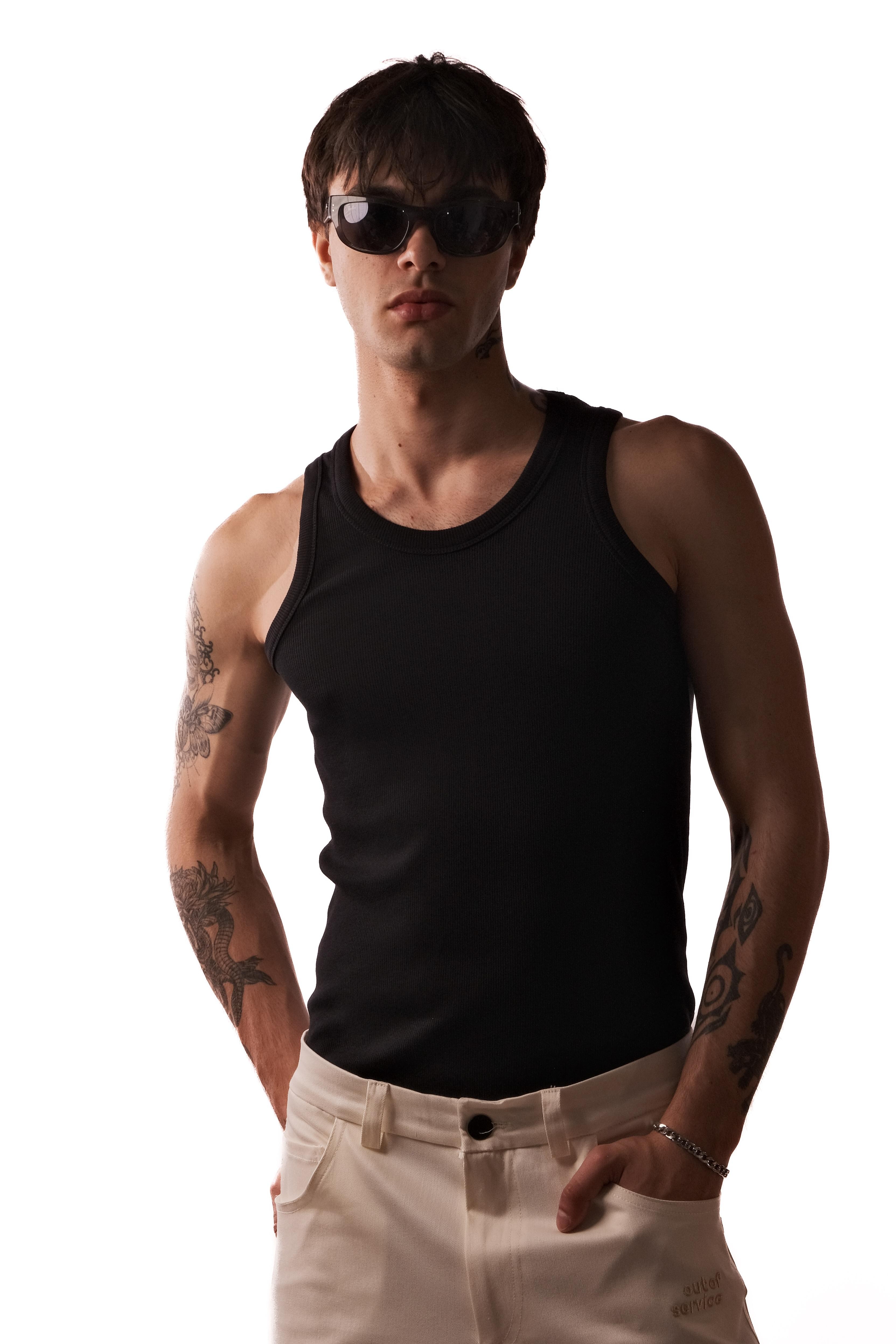 Hole Kaskorse Men's Tank Top - BLACK