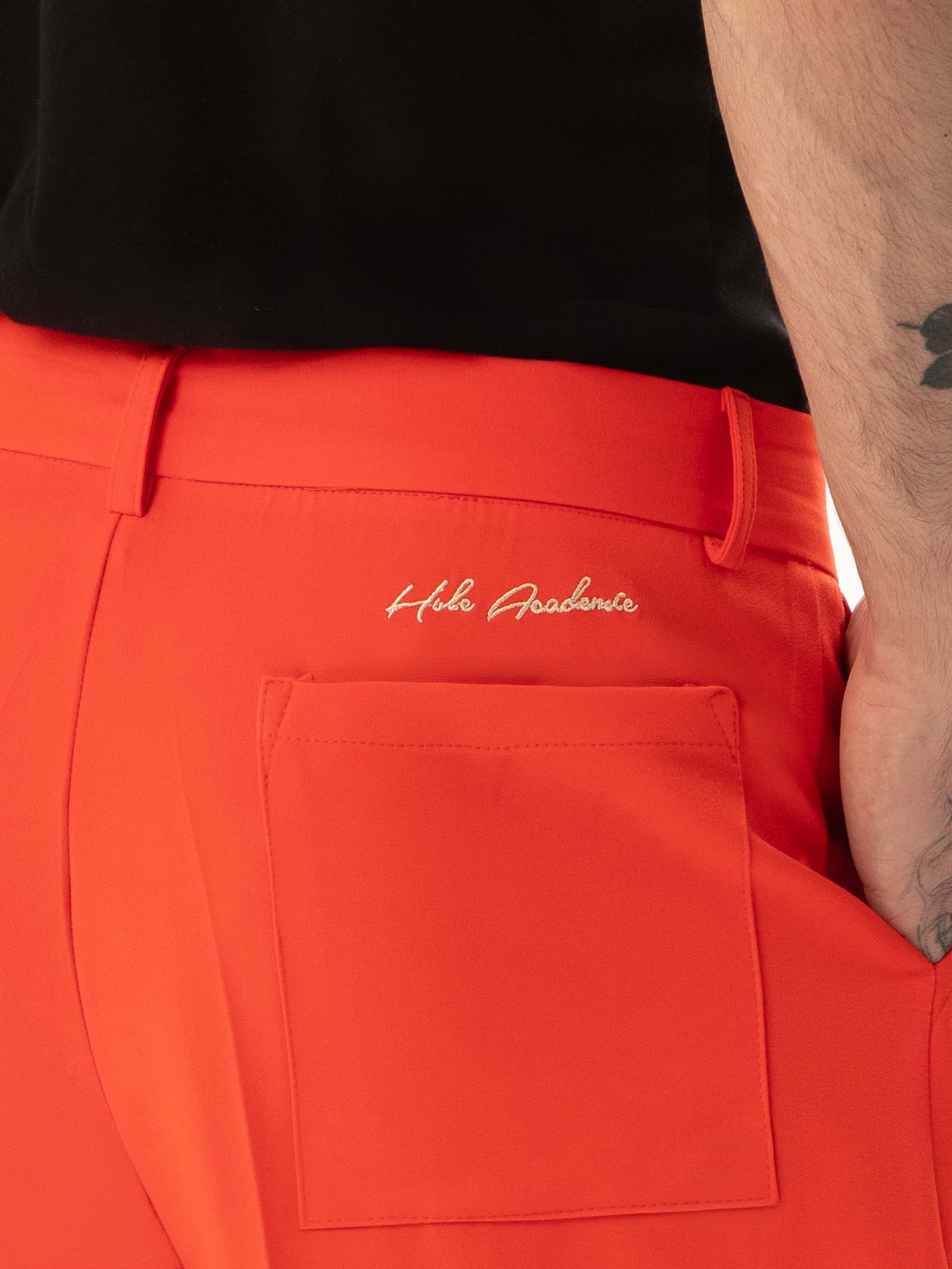 Flared Black Trousers