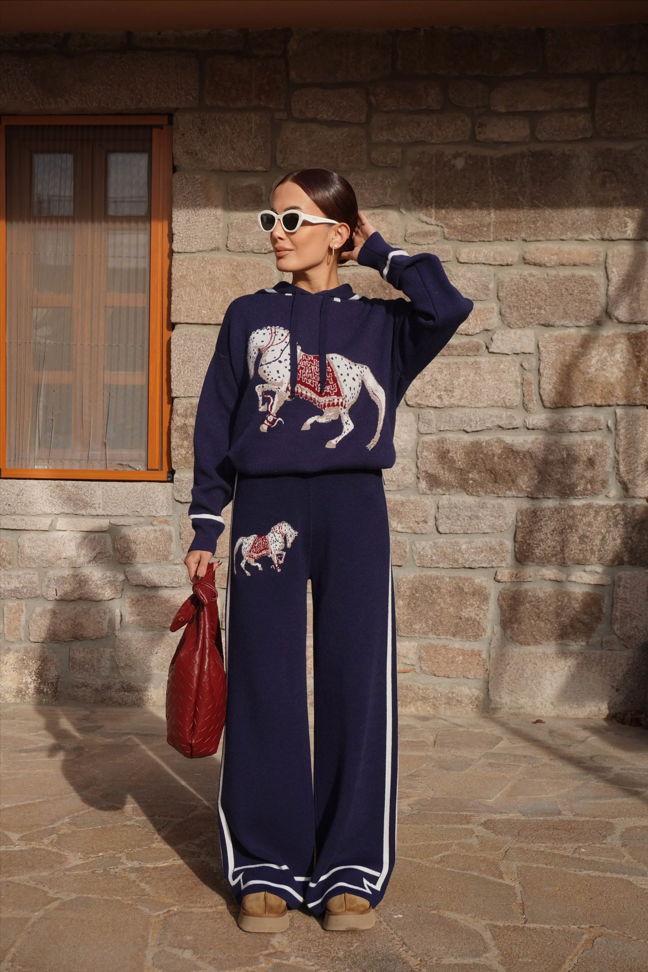 İthal Premium Tasarım Triko Takım 