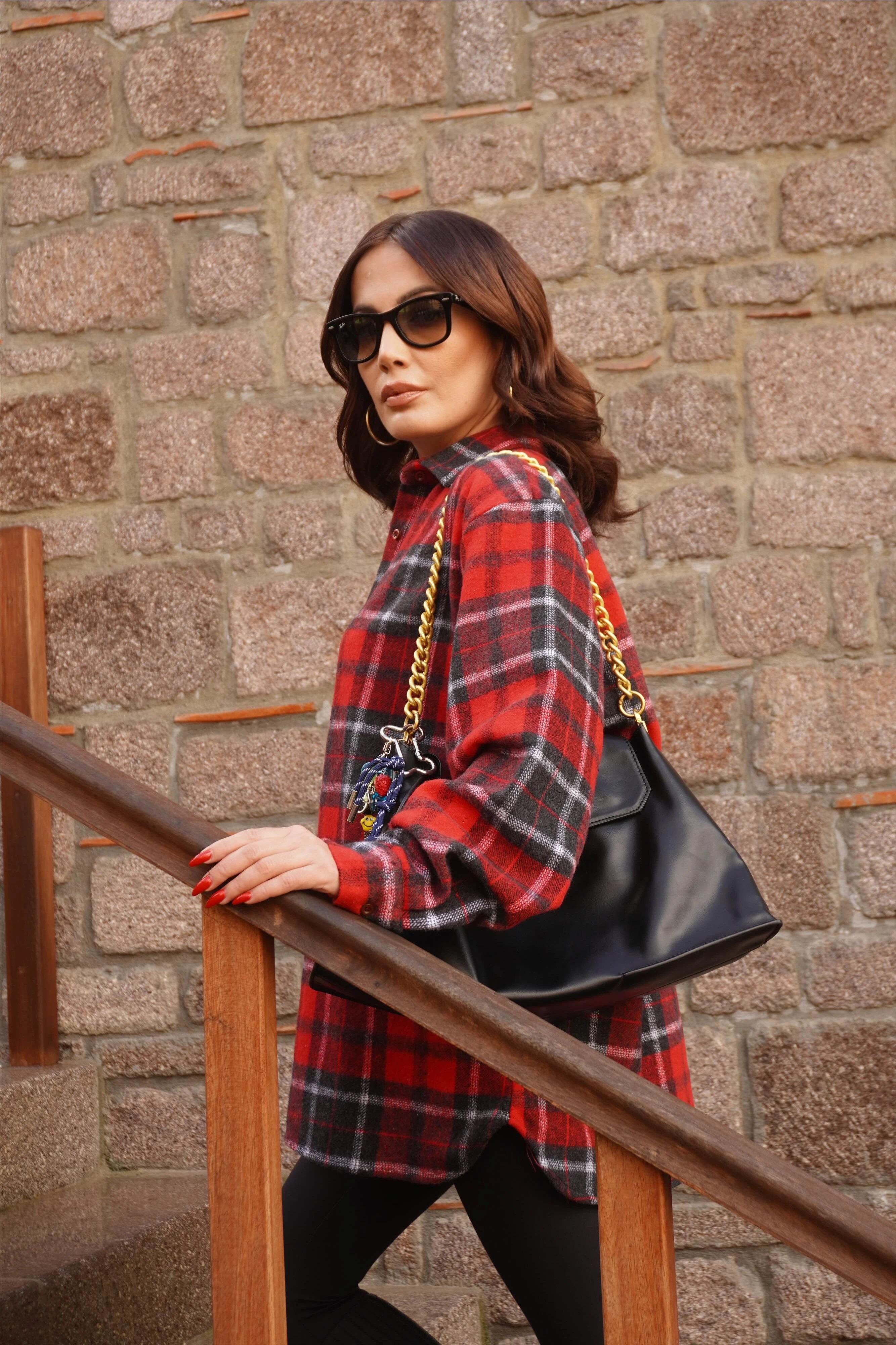 Kırmızı Siyah Oduncu Gömlek 