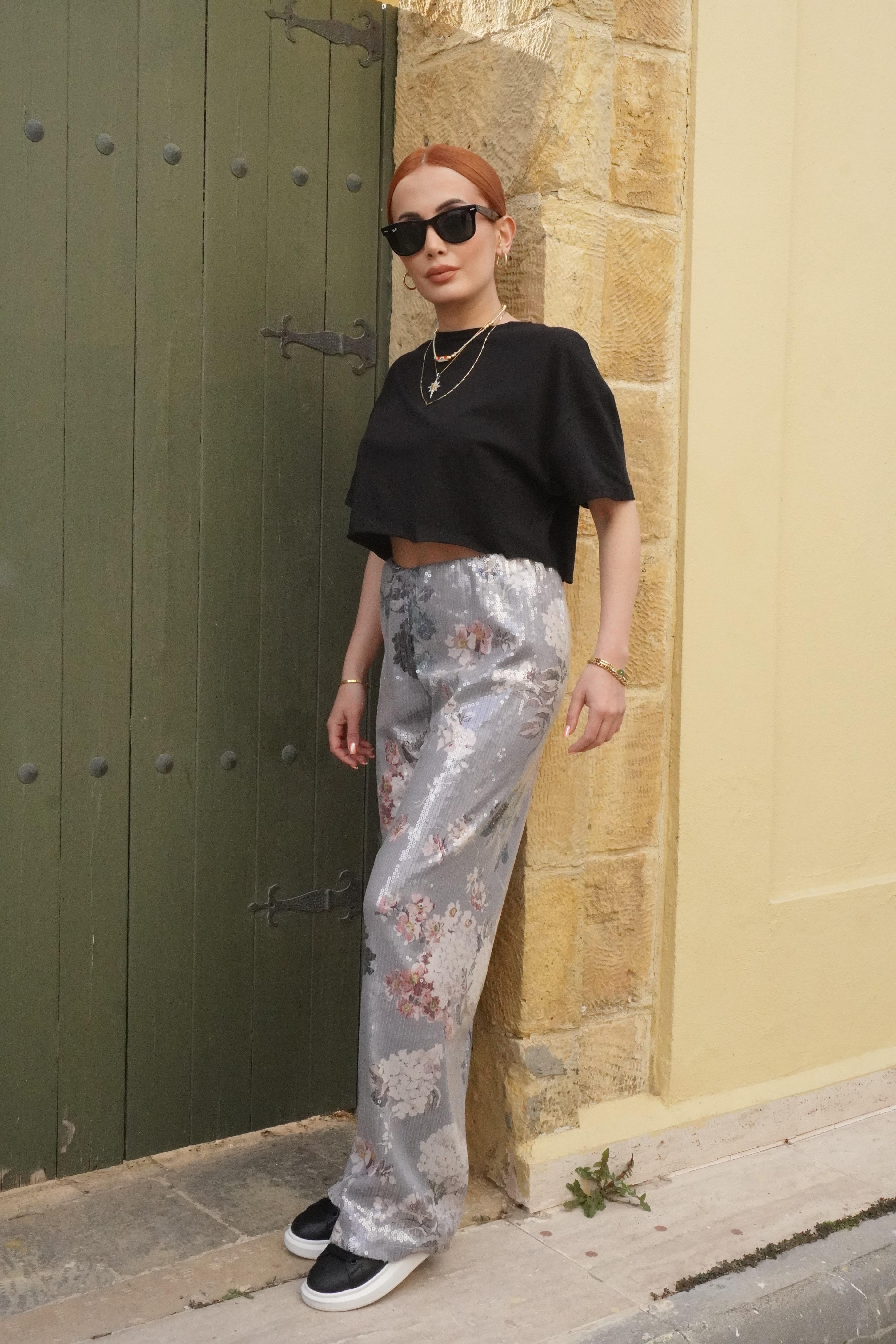 Crop Basic Siyah T-shirt