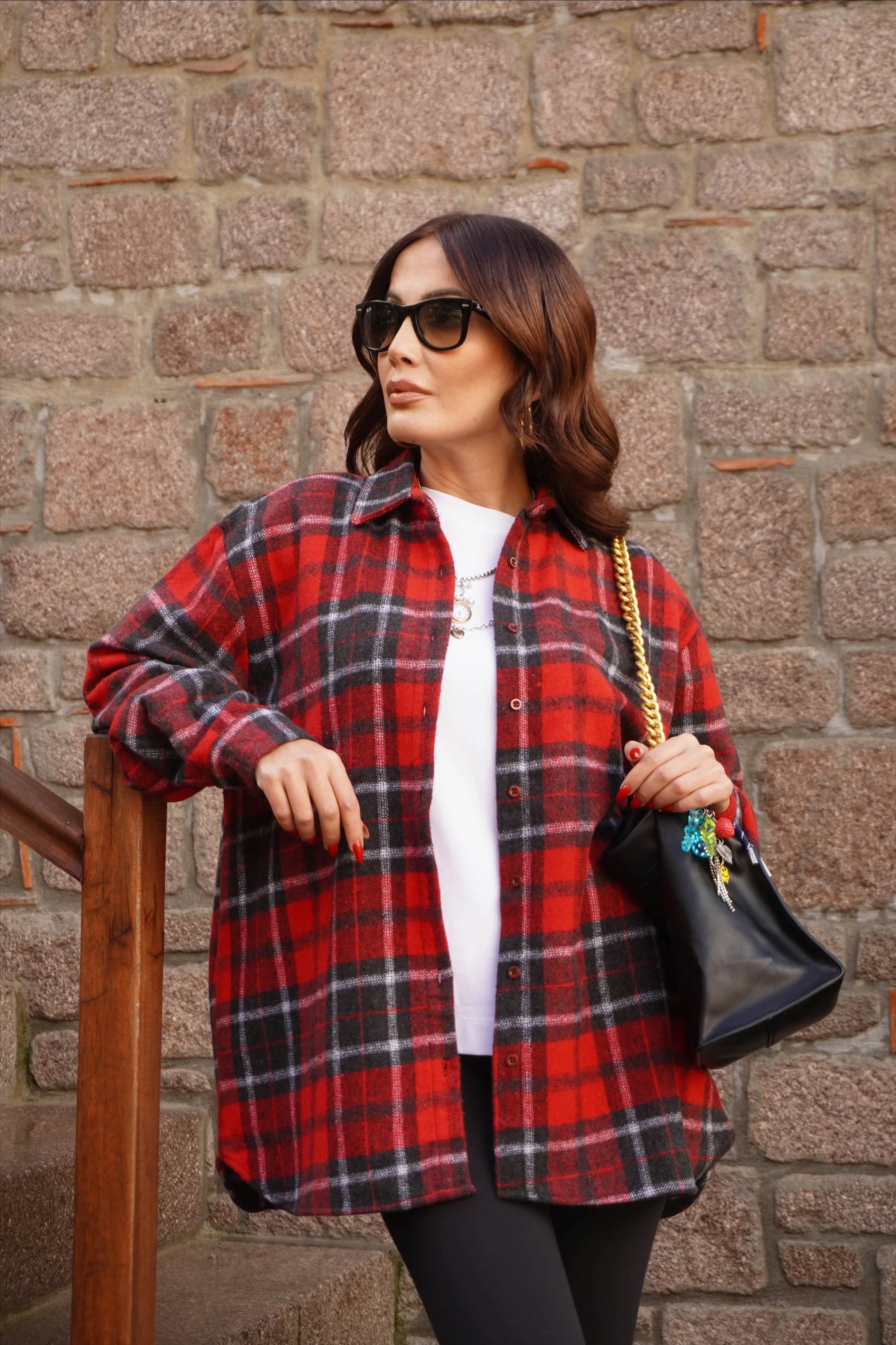 Kırmızı Siyah Oduncu Gömlek 