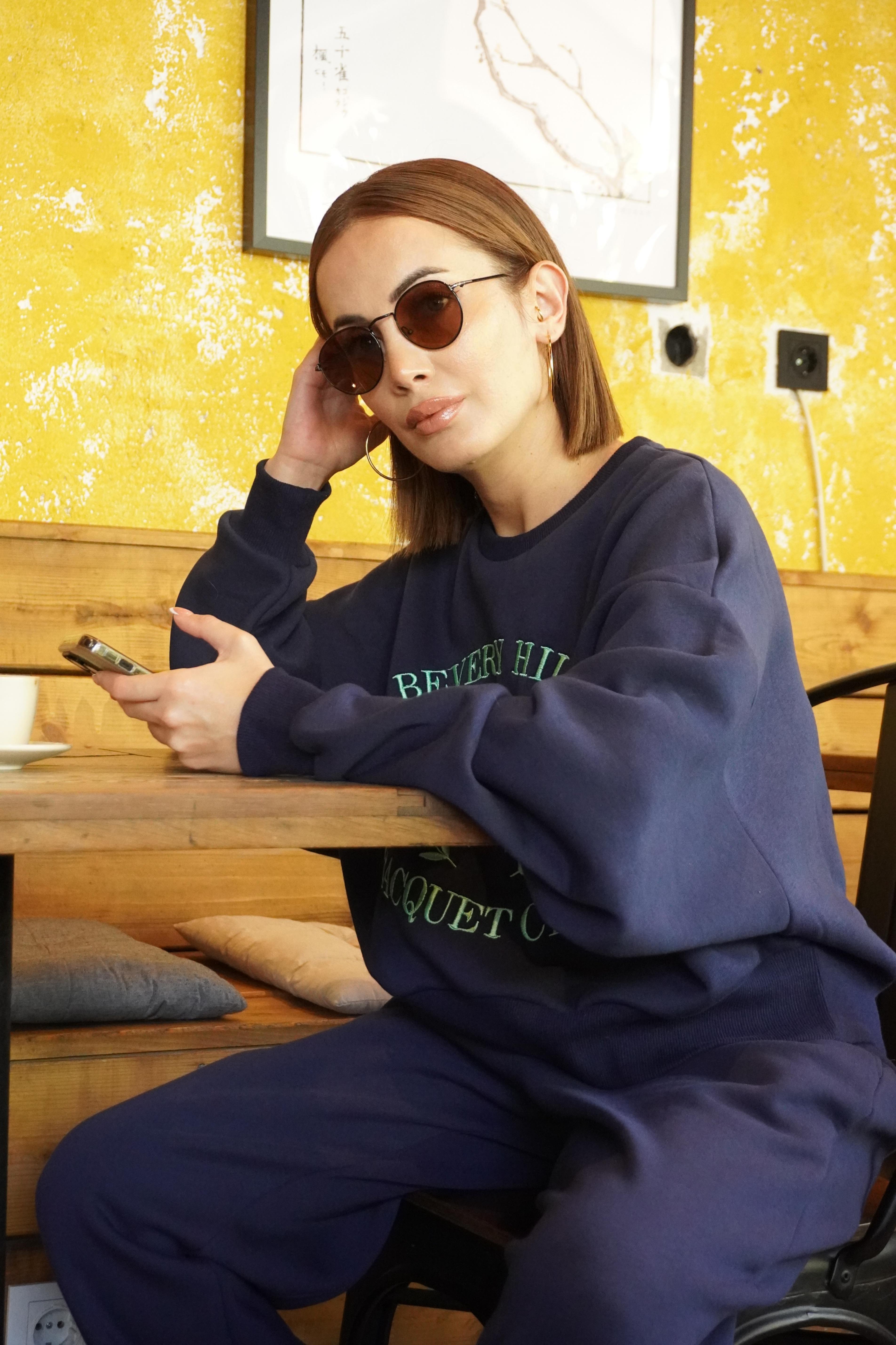 Baskılı Sweatshirt 