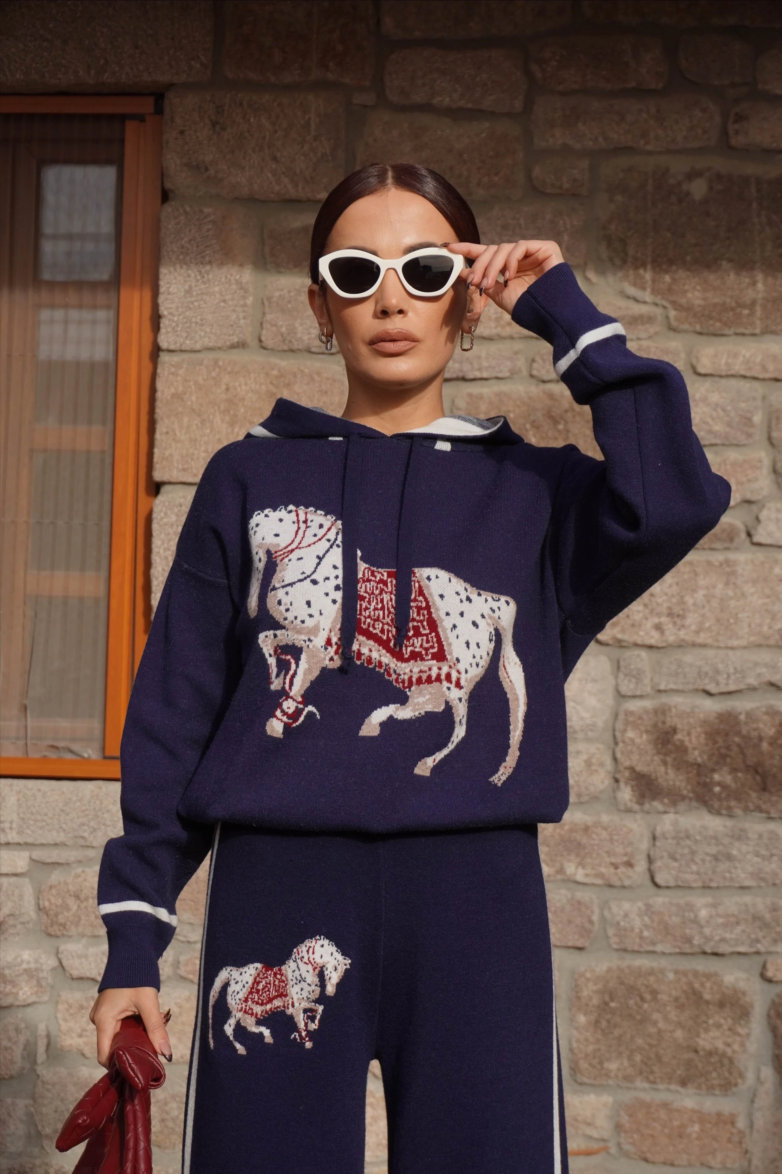 İthal Premium Tasarım Triko Takım 