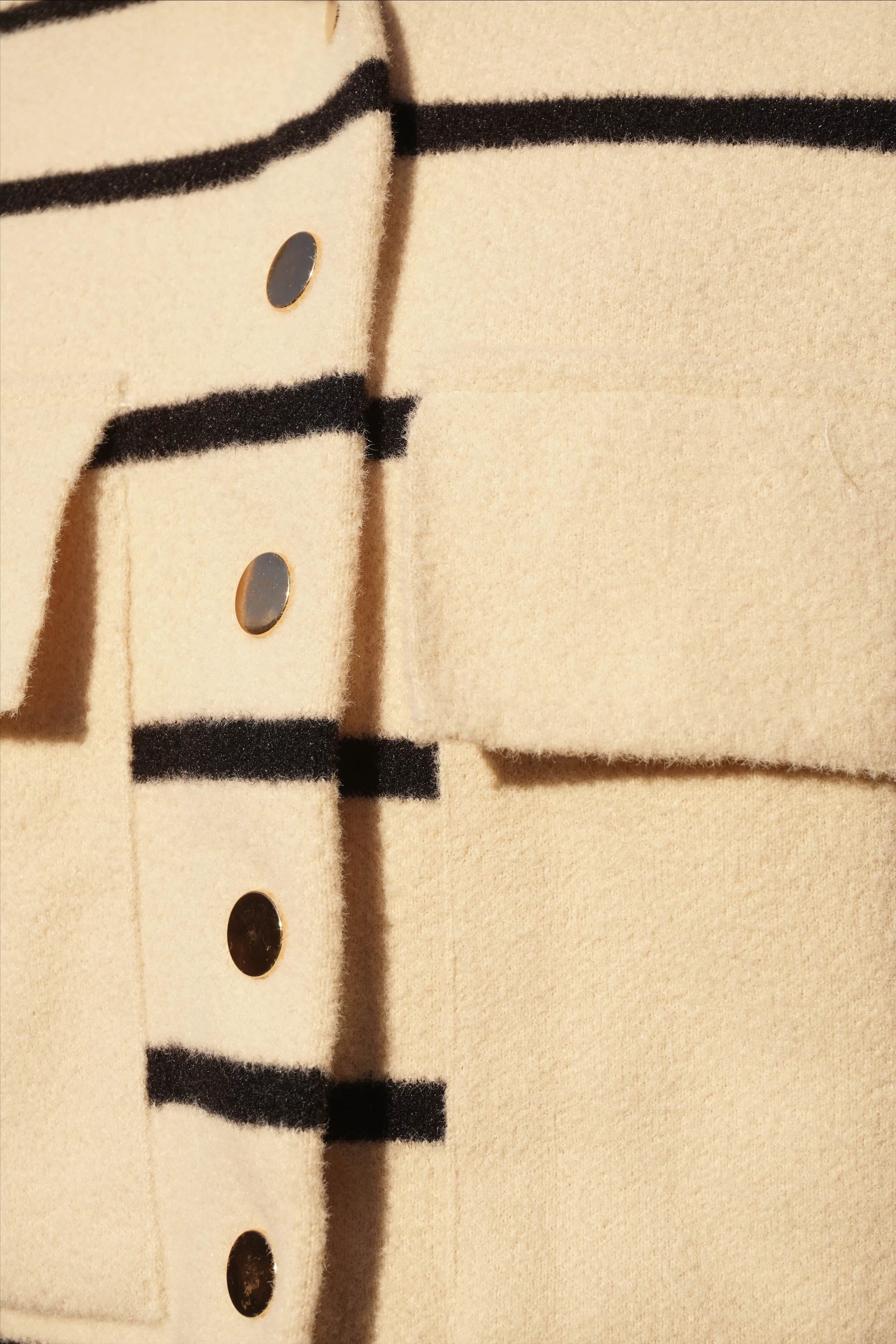 Çizgili Kapüşonlu Hırka