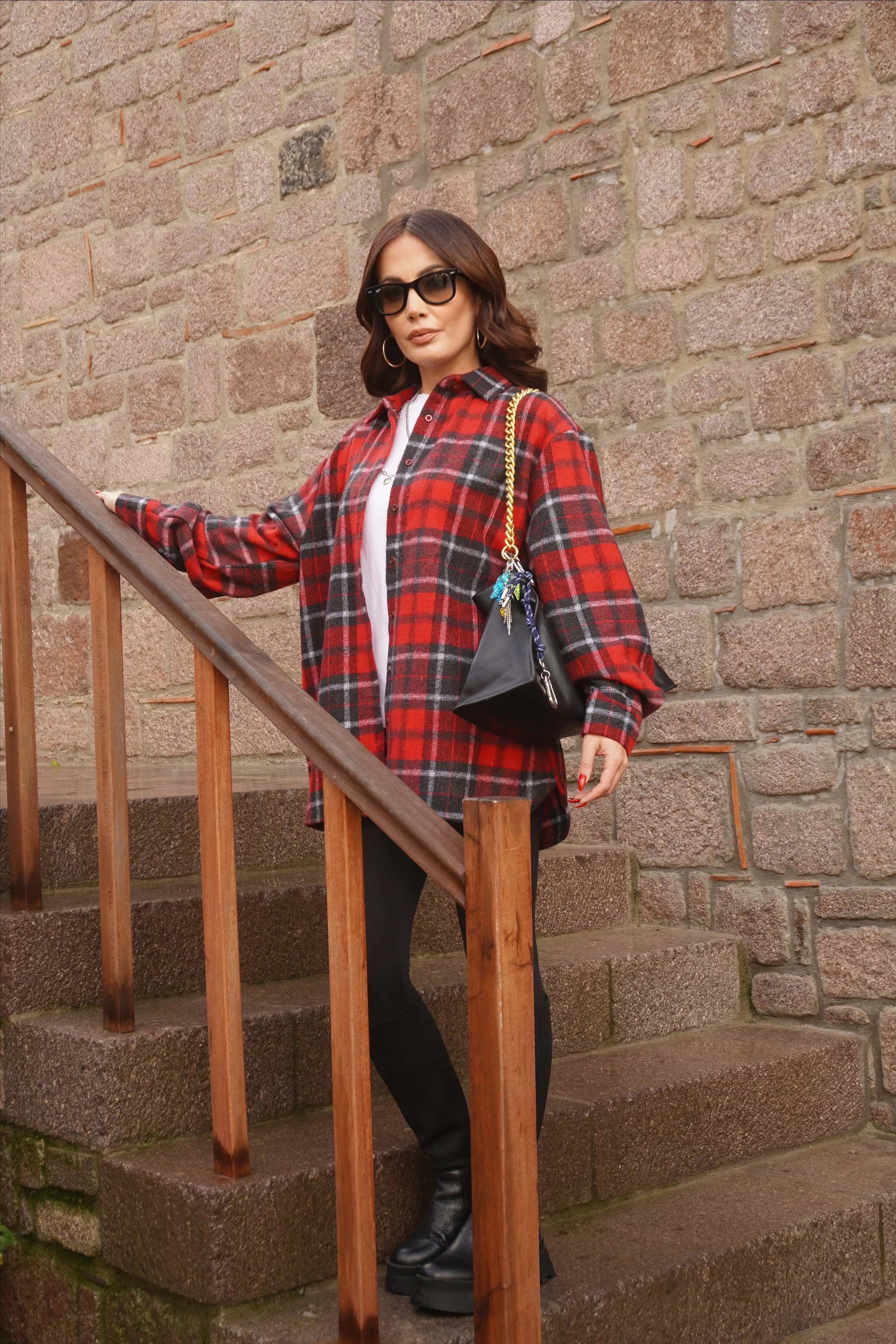 Kırmızı Siyah Oduncu Gömlek 