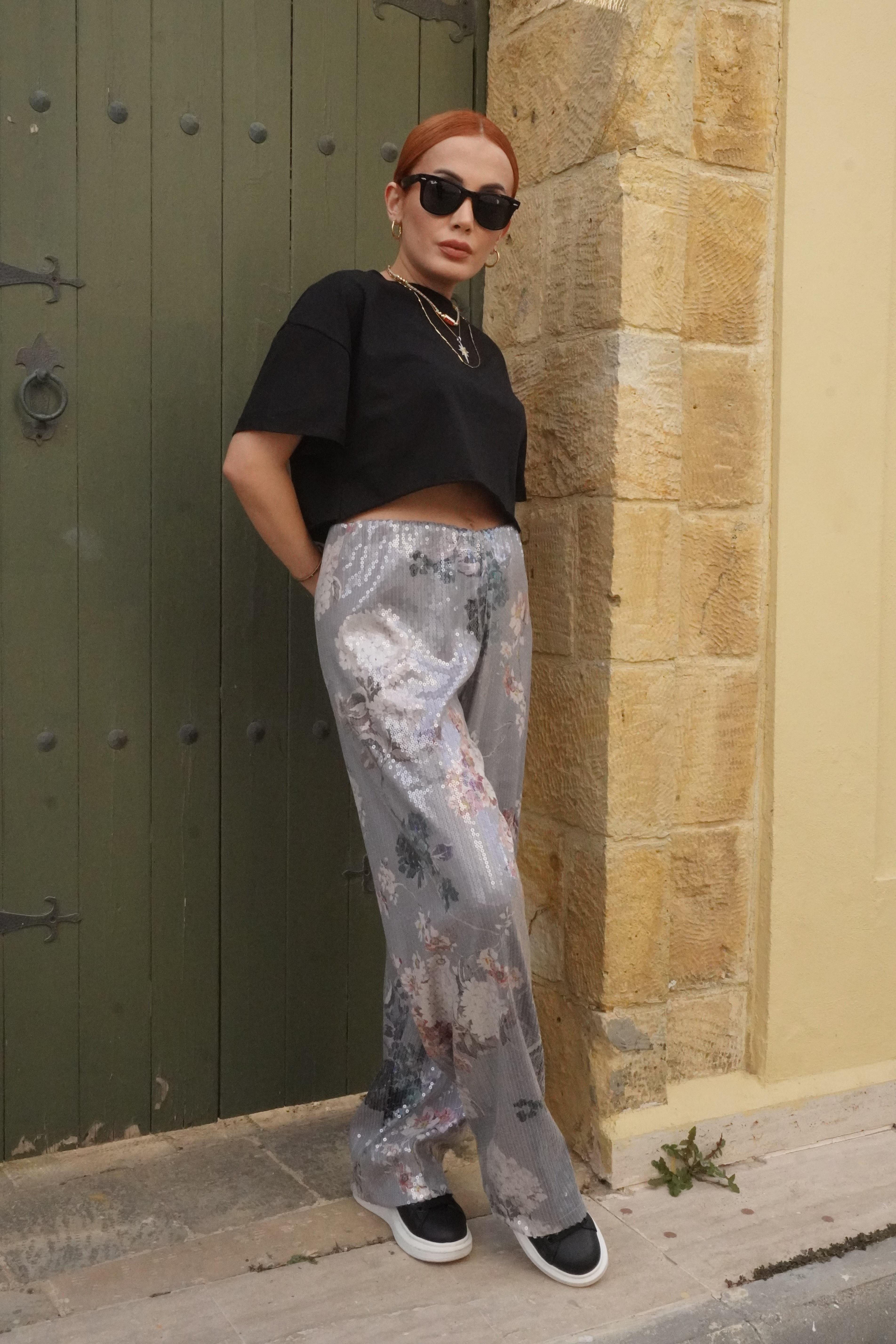 Crop Basic Siyah T-shirt