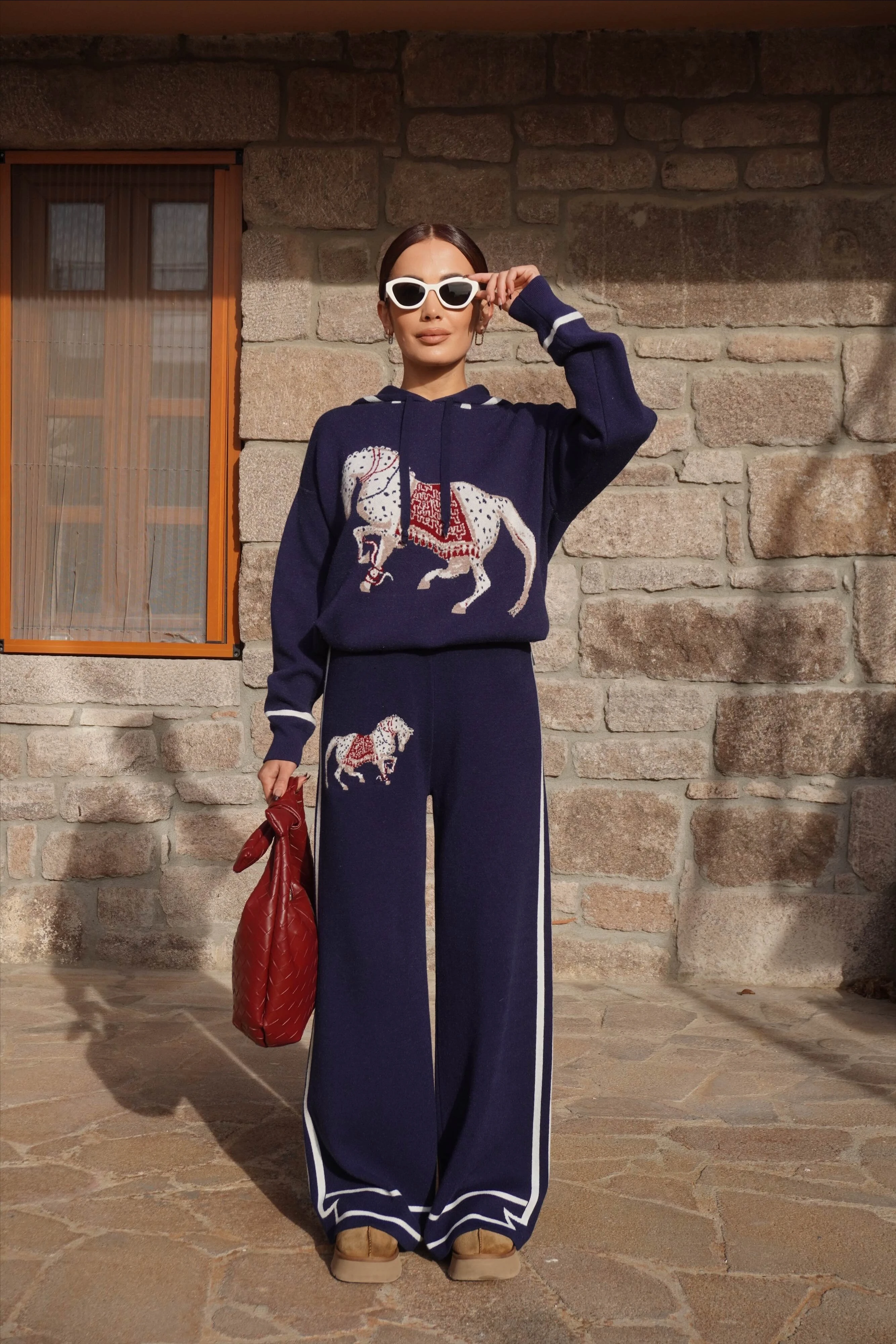 İthal Premium Tasarım Triko Takım 