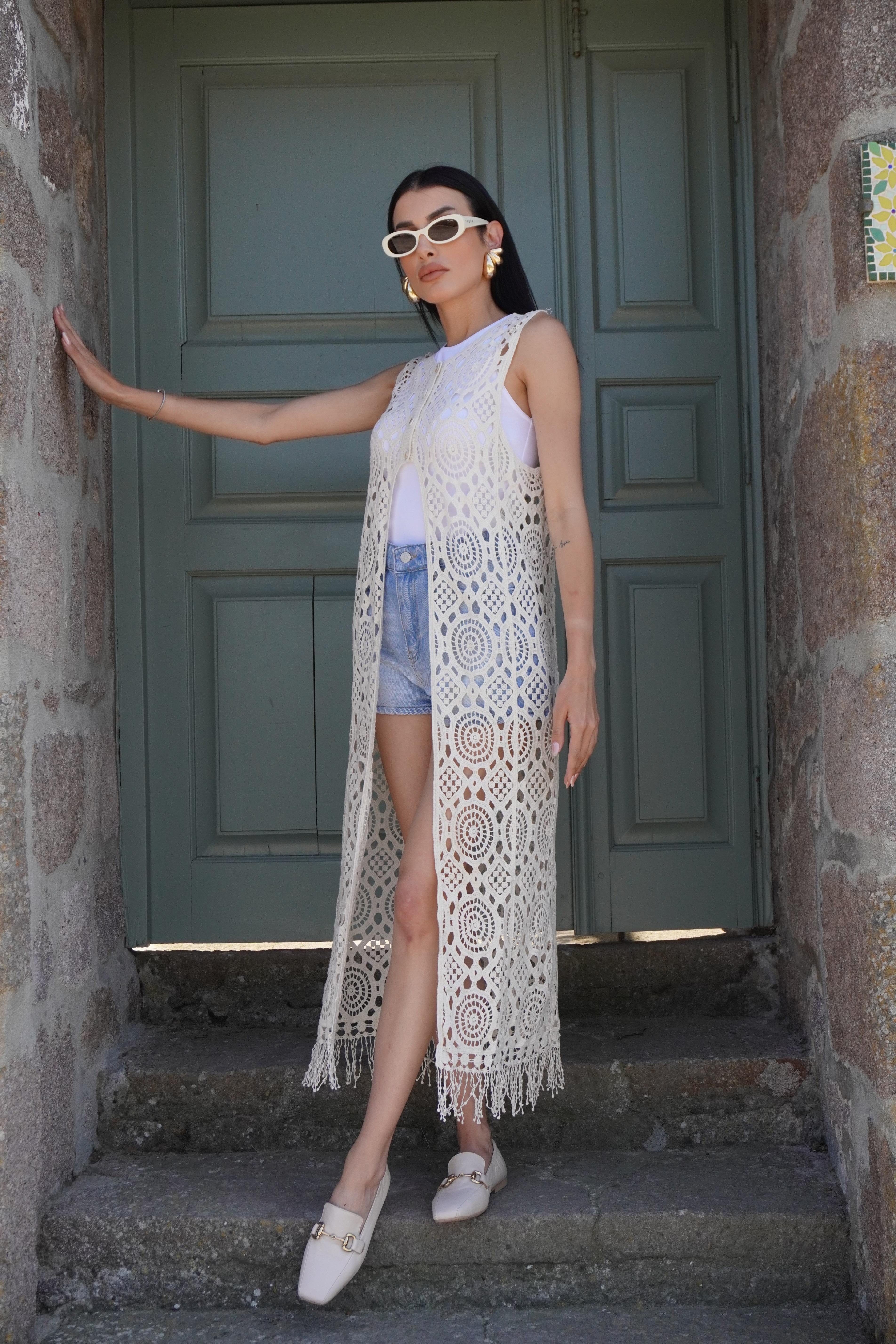 İthal Premium Örme Kimono
