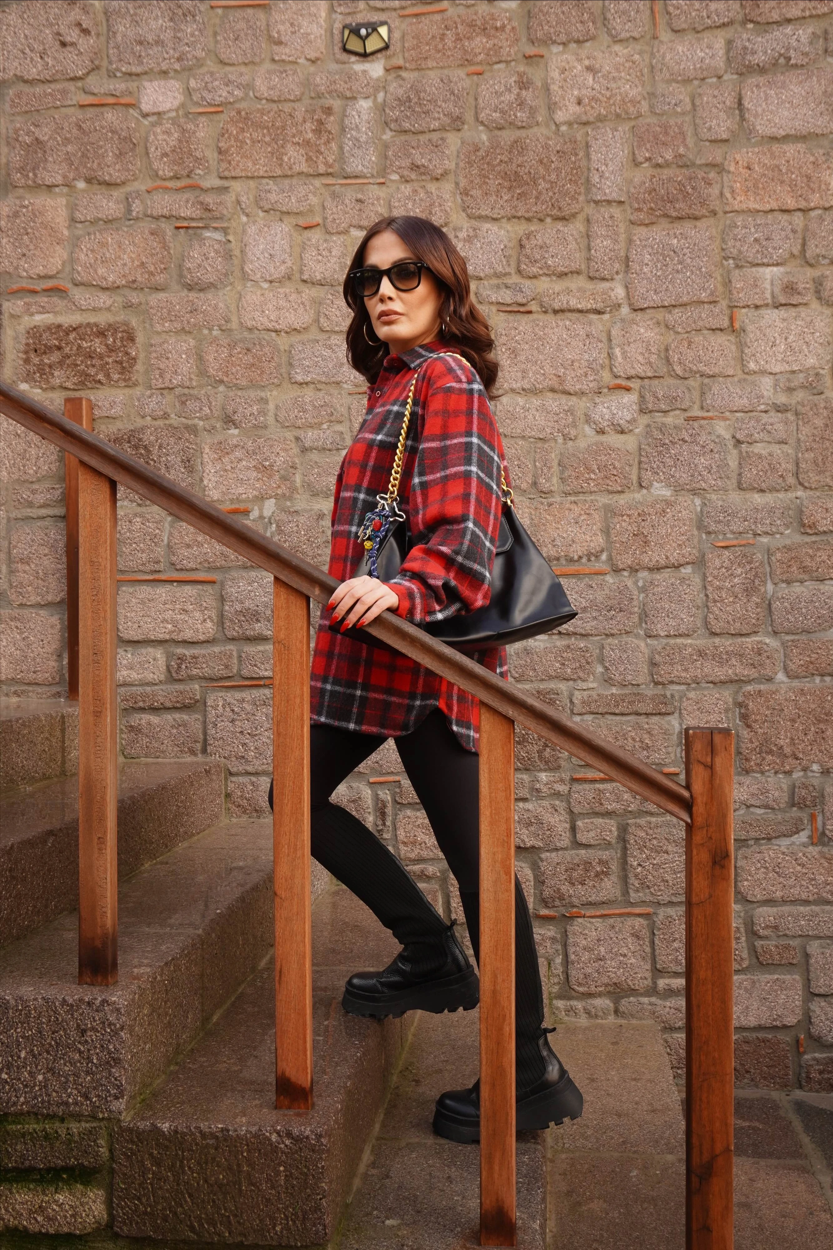 Kırmızı Siyah Oduncu Gömlek 