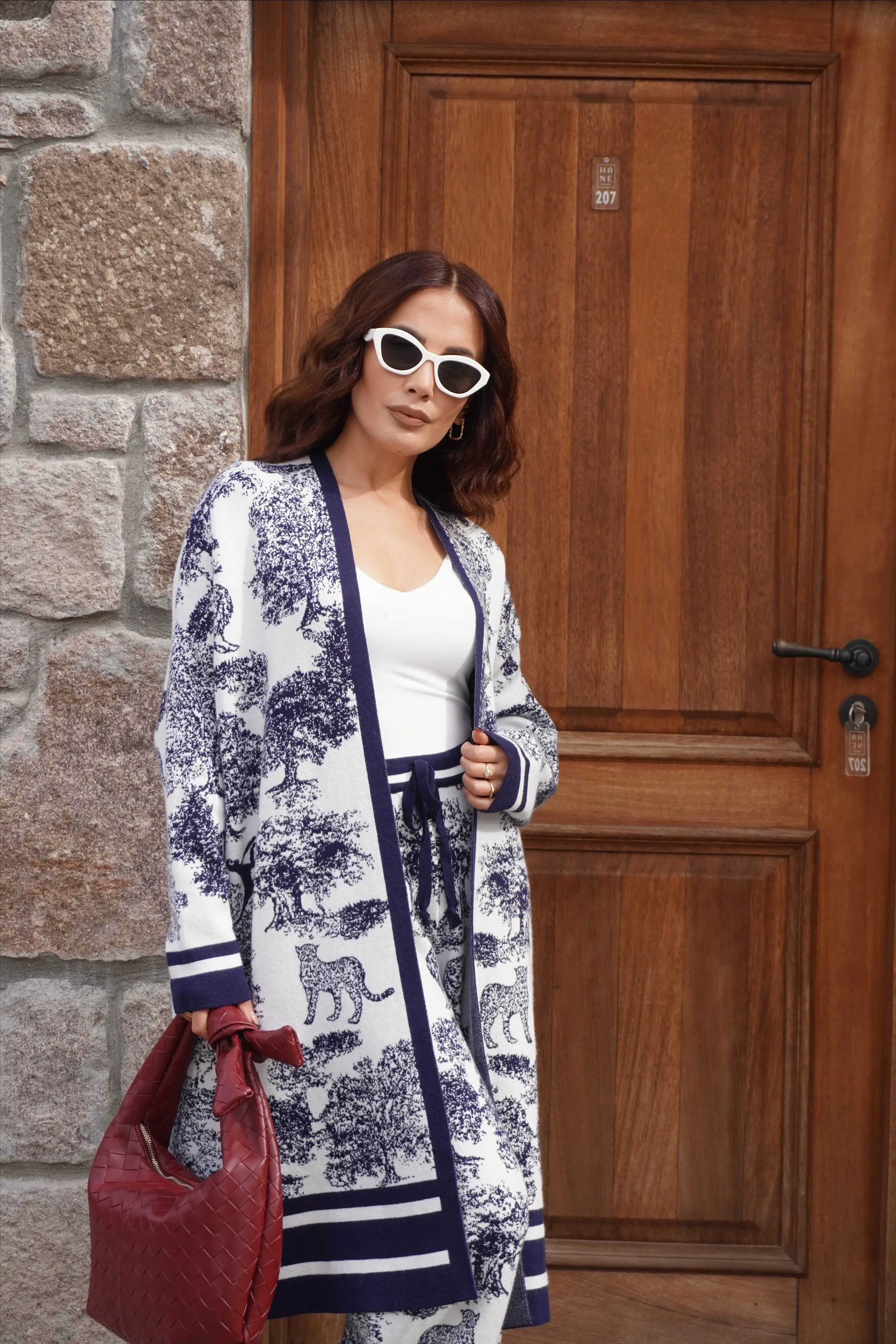 İthal Tasarım İkili Triko Takım