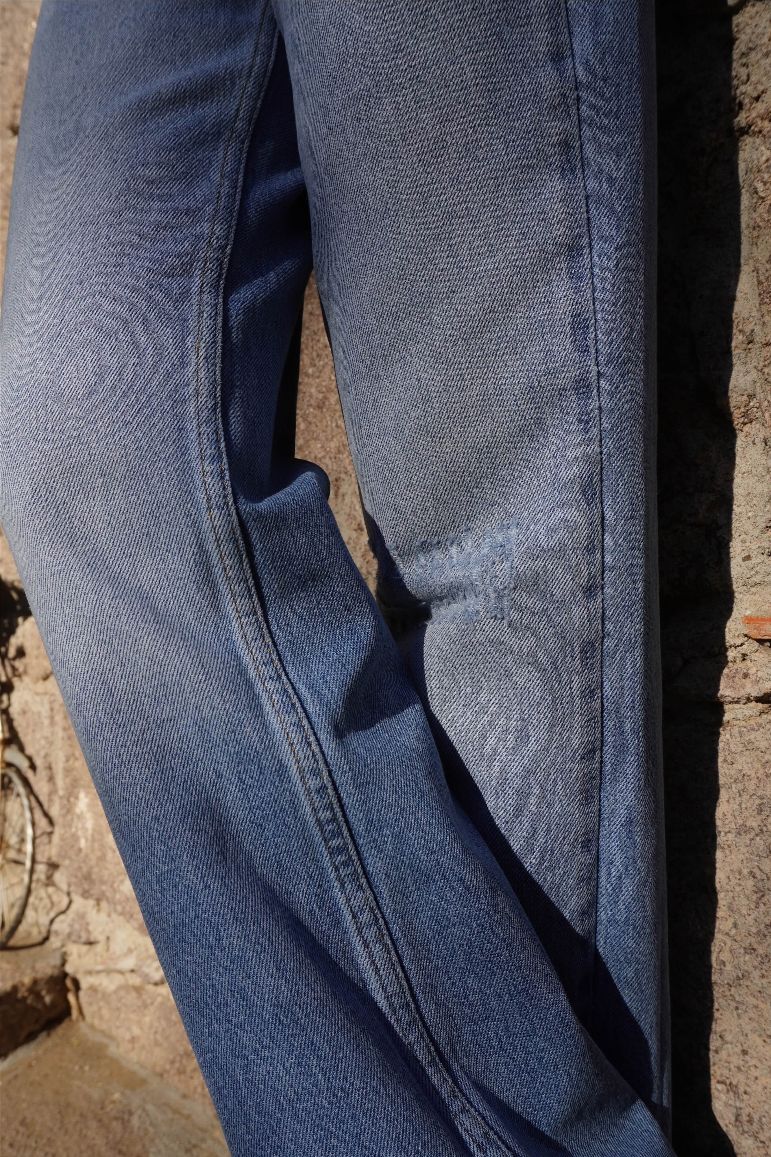 Geniş Flare Jean
