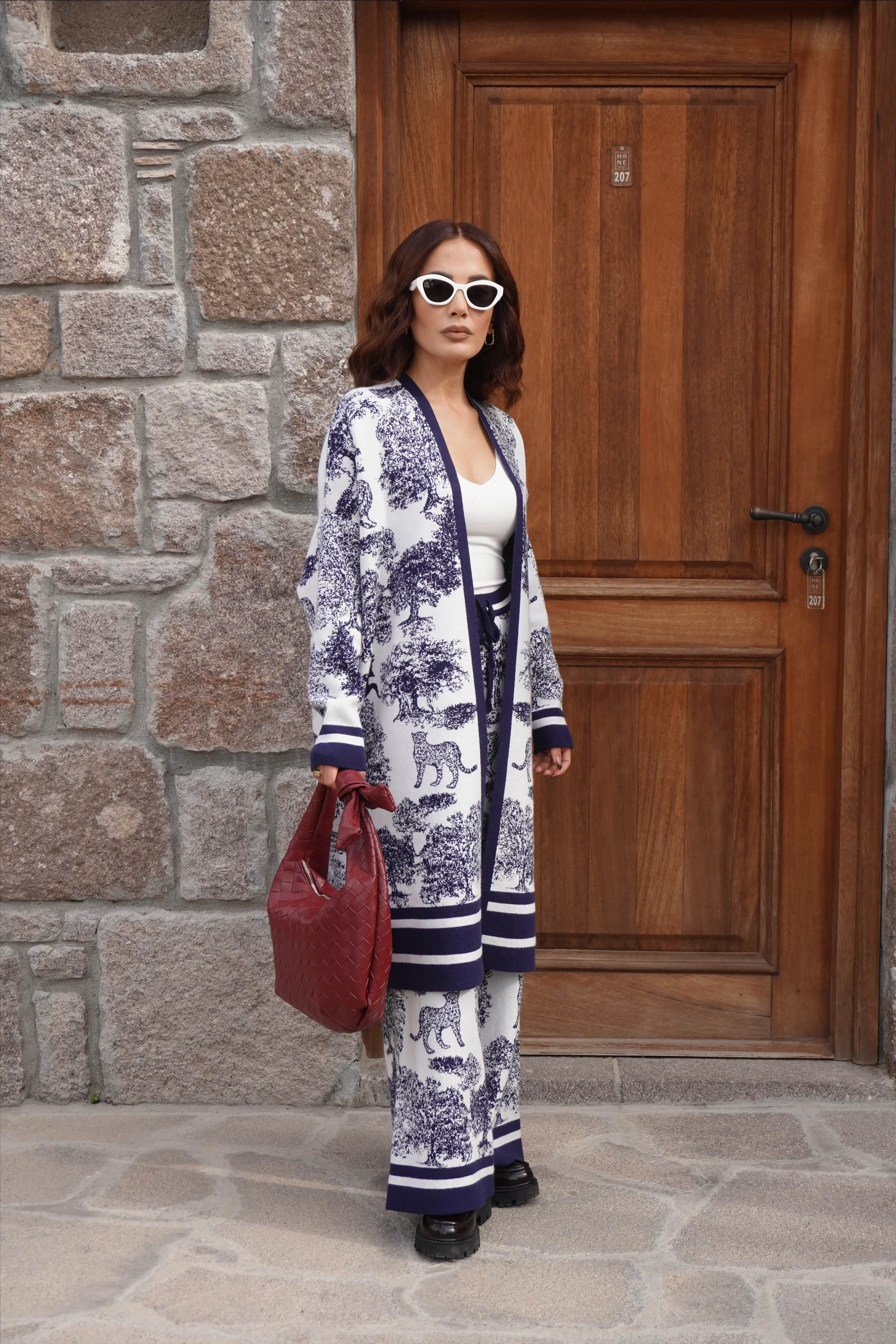 İthal Tasarım İkili Triko Takım