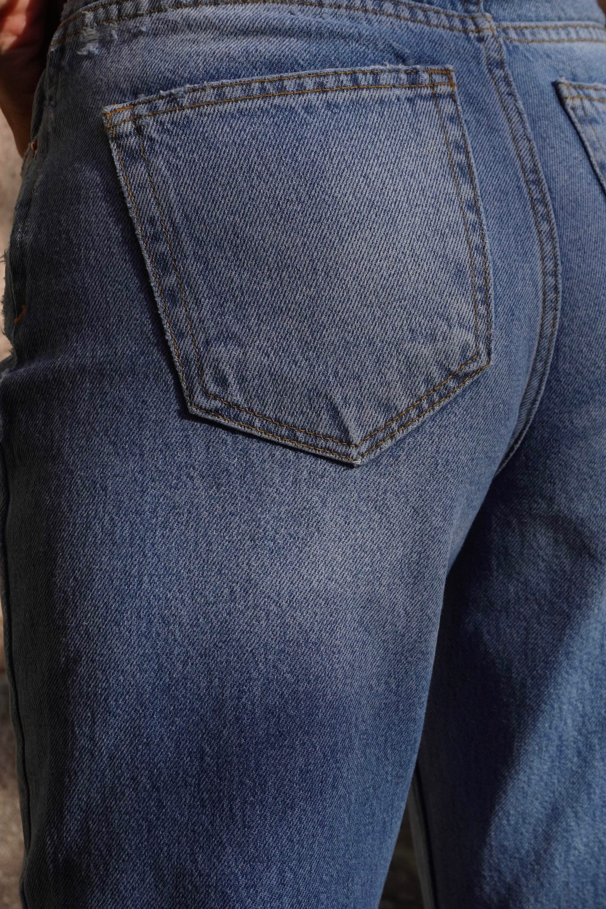 Geniş Flare Jean