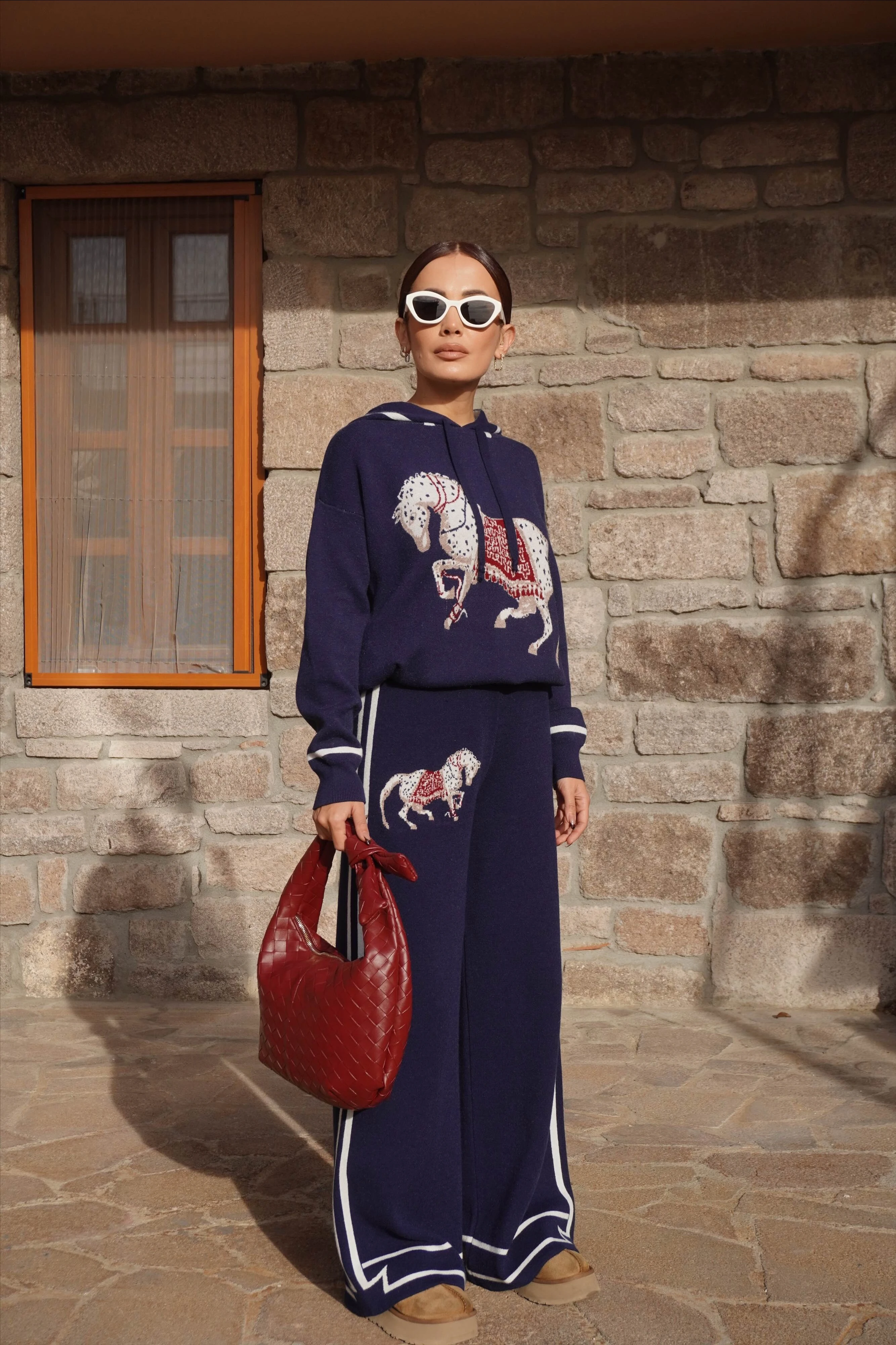 İthal Premium Tasarım Triko Takım 