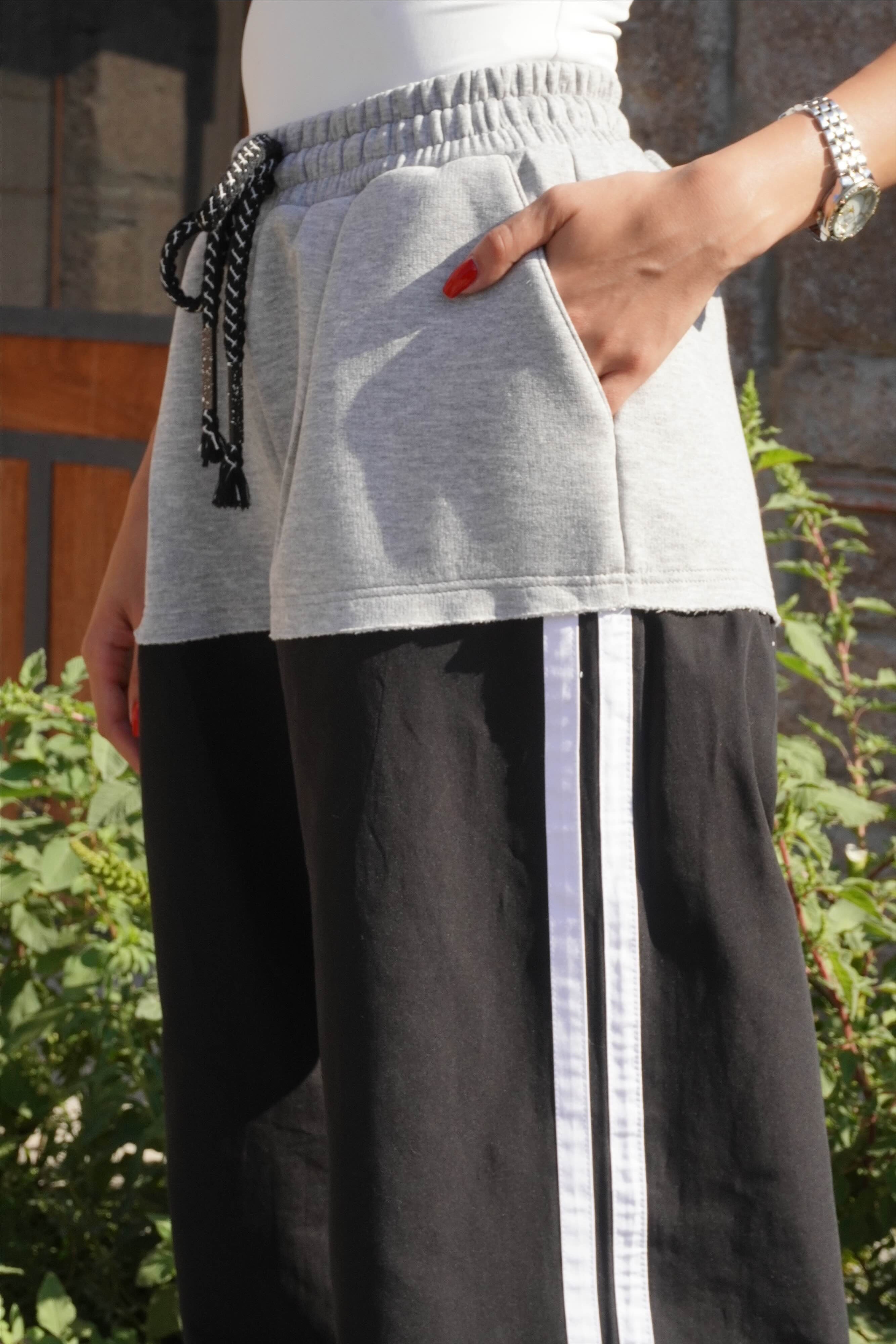 Şerit Detaylı Eşofman Altı 