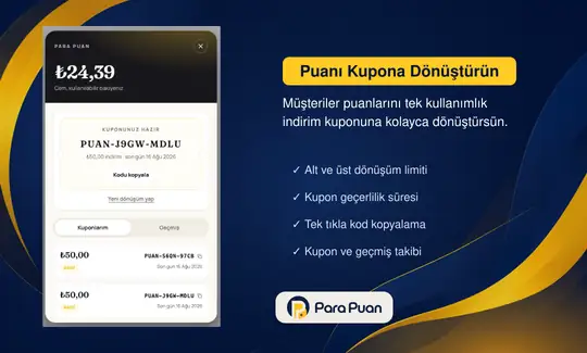 Para Puan | Müşteri Sadakat ve Puan Modü ekran görüntüsü 1