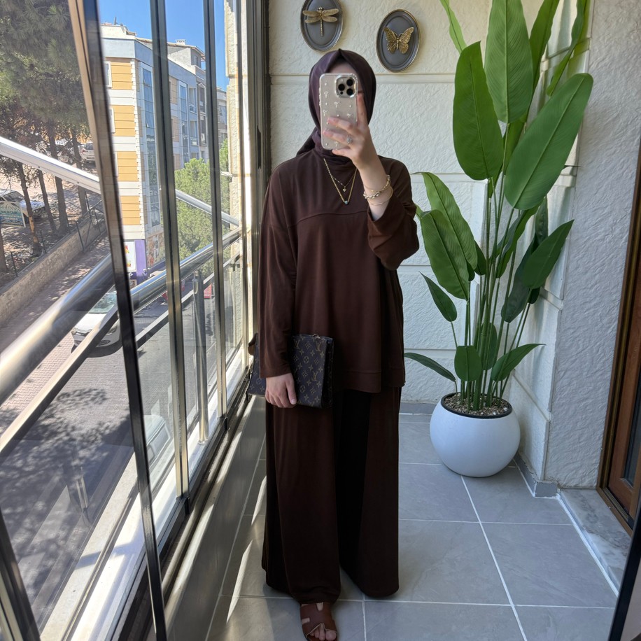 Relax Oysho Kahverengi Takım