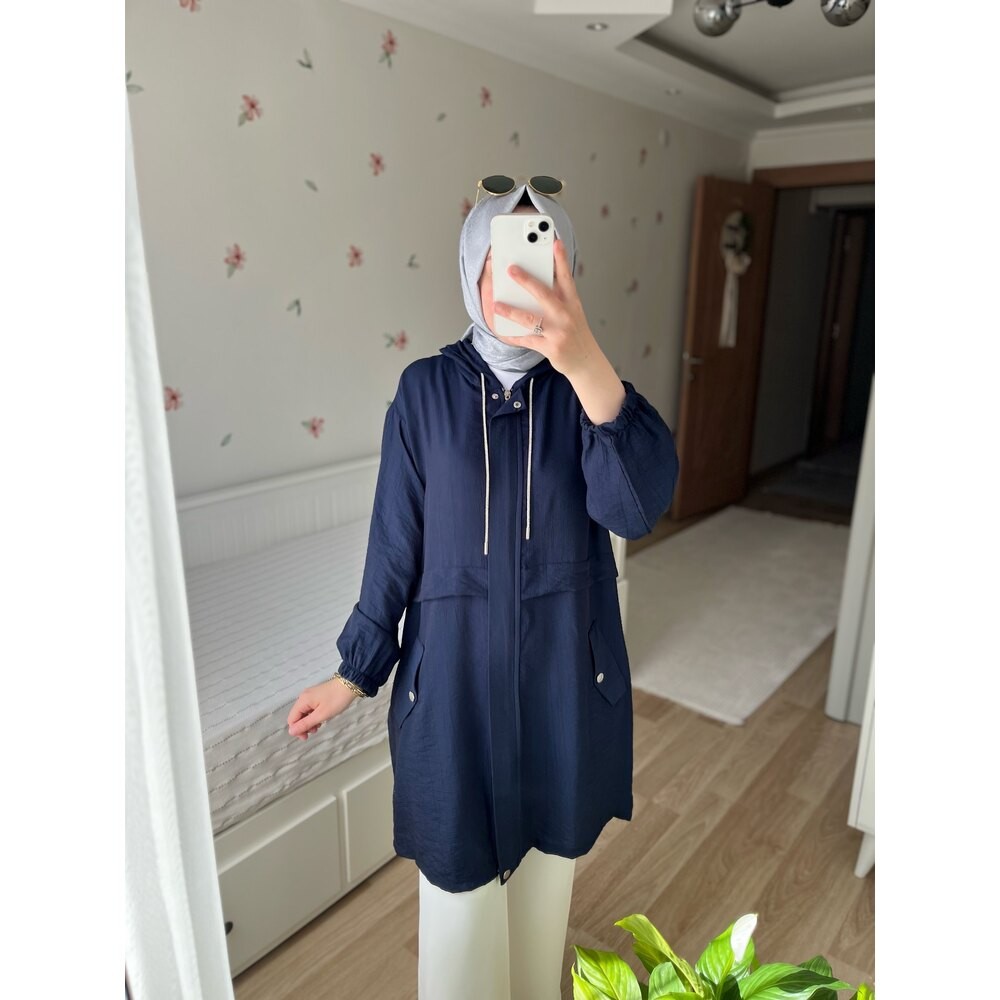 Lacivert Giy Çık Kap