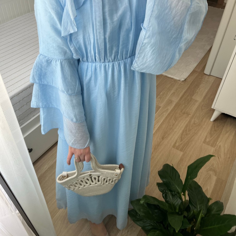 Eliza Modal Mavi Elbise